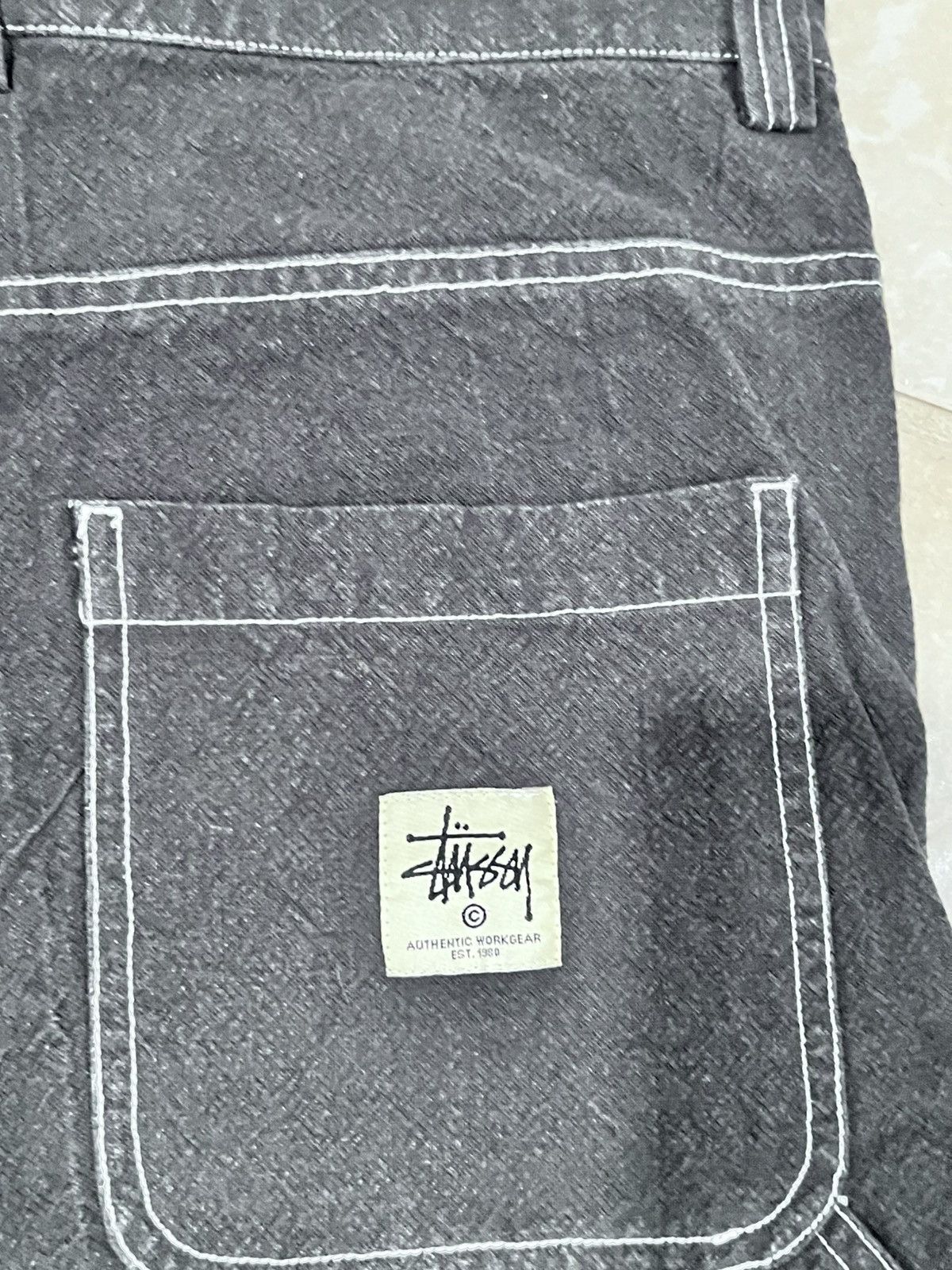 Stussy Stussy carpenter pants charcoal grey Size US 32 / EU 48 - 4 Thumbnail