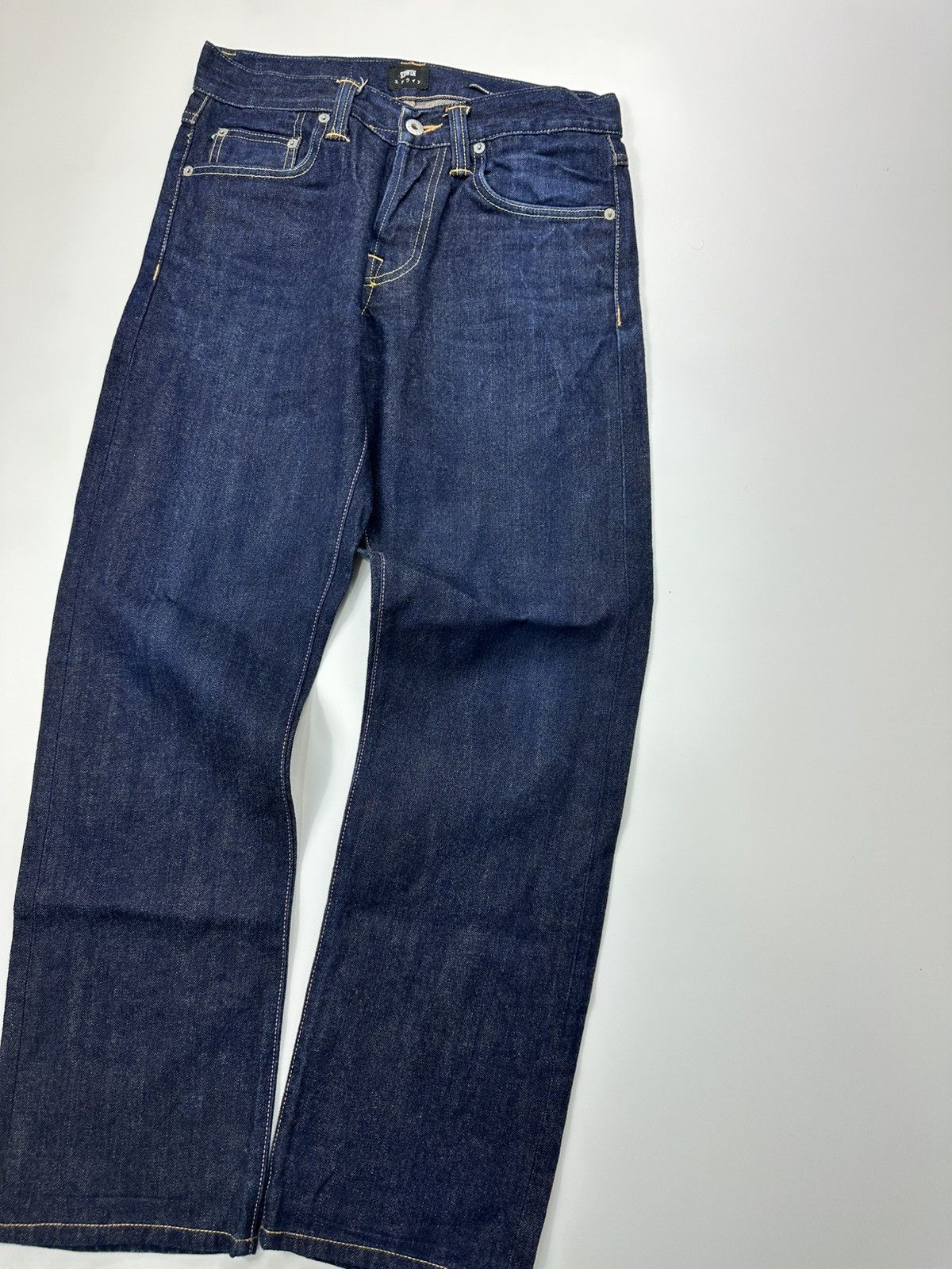 Edwin Edwin Japanase Denim Blue 29x32 Size Size US 29 - 4 Thumbnail