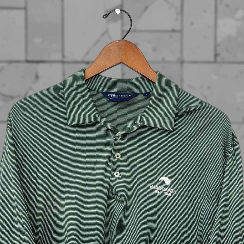 Ralph Lauren Polo Golf Ralph Lauren Shirt Mens Size L Green Striped Size US L / EU 52-54 / 3 - 1 Thumbnail
