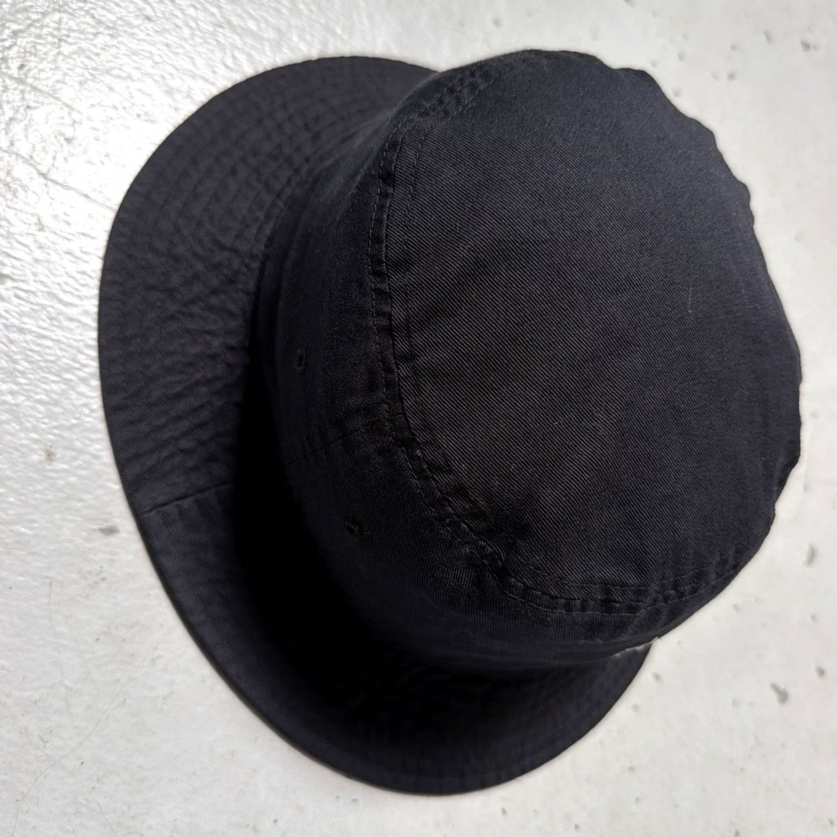 Vintage VINTAGE Stussy Capz Script Bucket Hat Made In Japan Skate Streetwear Y2K L/XL Dark Navy Mens Women Unisex Adults 90s Hip Hop City Streetwear Japanese Size ONE SIZE - 3 Thumbnail