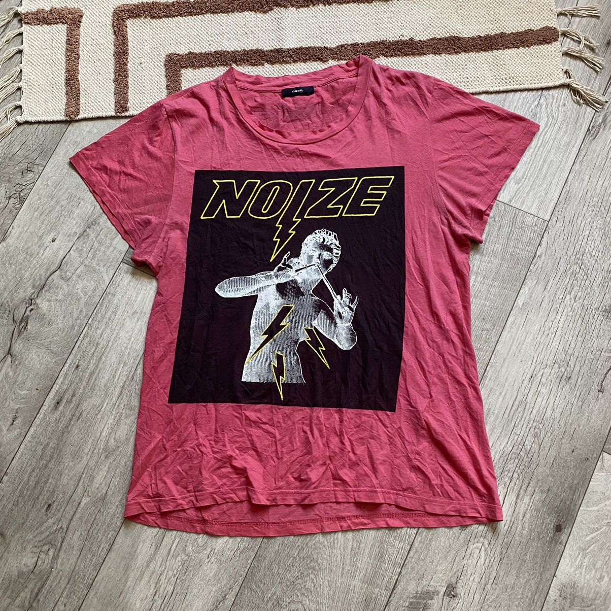 Diesel DIESEL NOIZE BIG PRINT T SHIRT Size US L / EU 52-54 / 3 - 1 Thumbnail