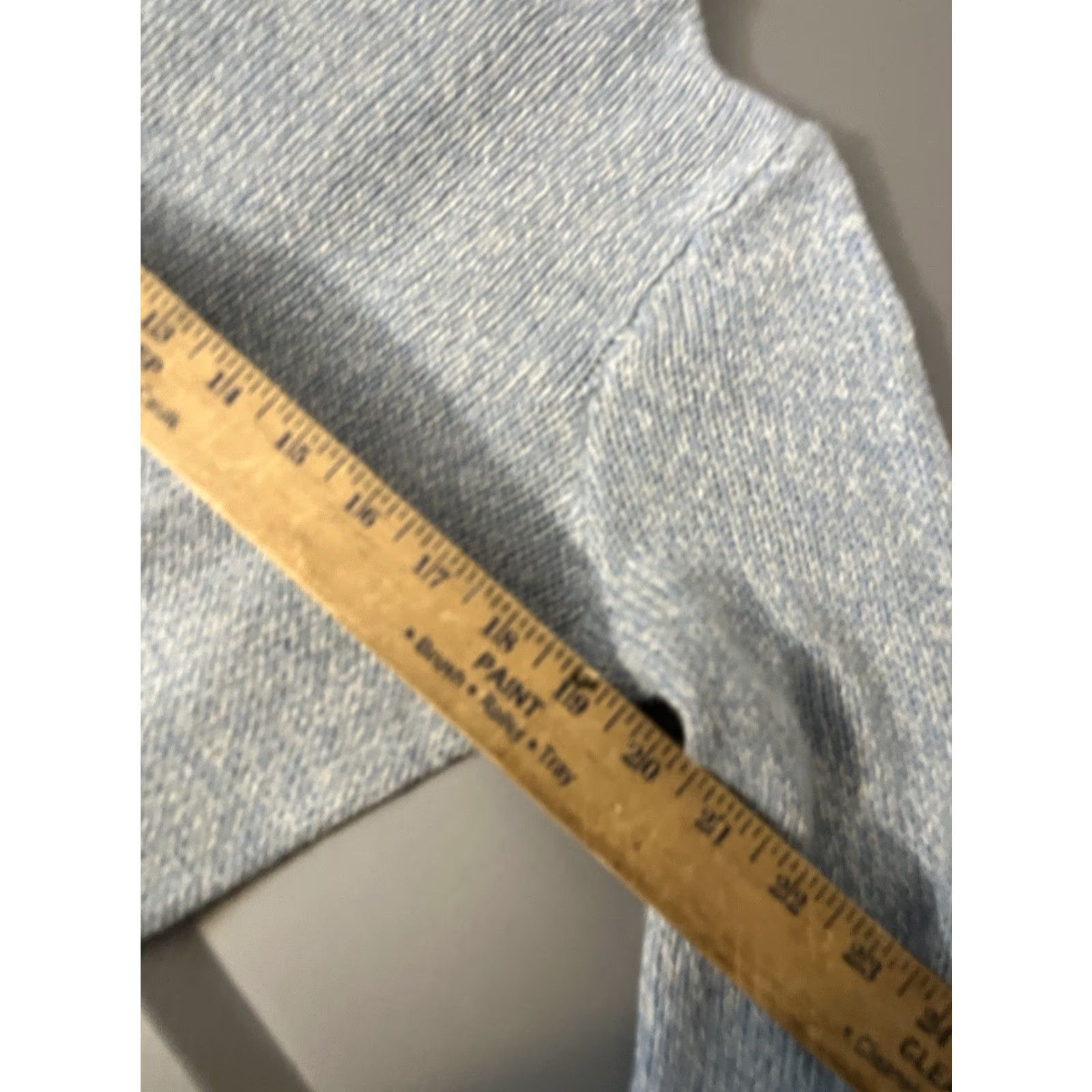 H&M VINTAGE H&M Sweater Women’s Knit Blue Crew Neck Raglan Long Sleeve Pullover All Seasons Lightweight Relaxed Size S / US 4 / IT 40 - 5 Thumbnail