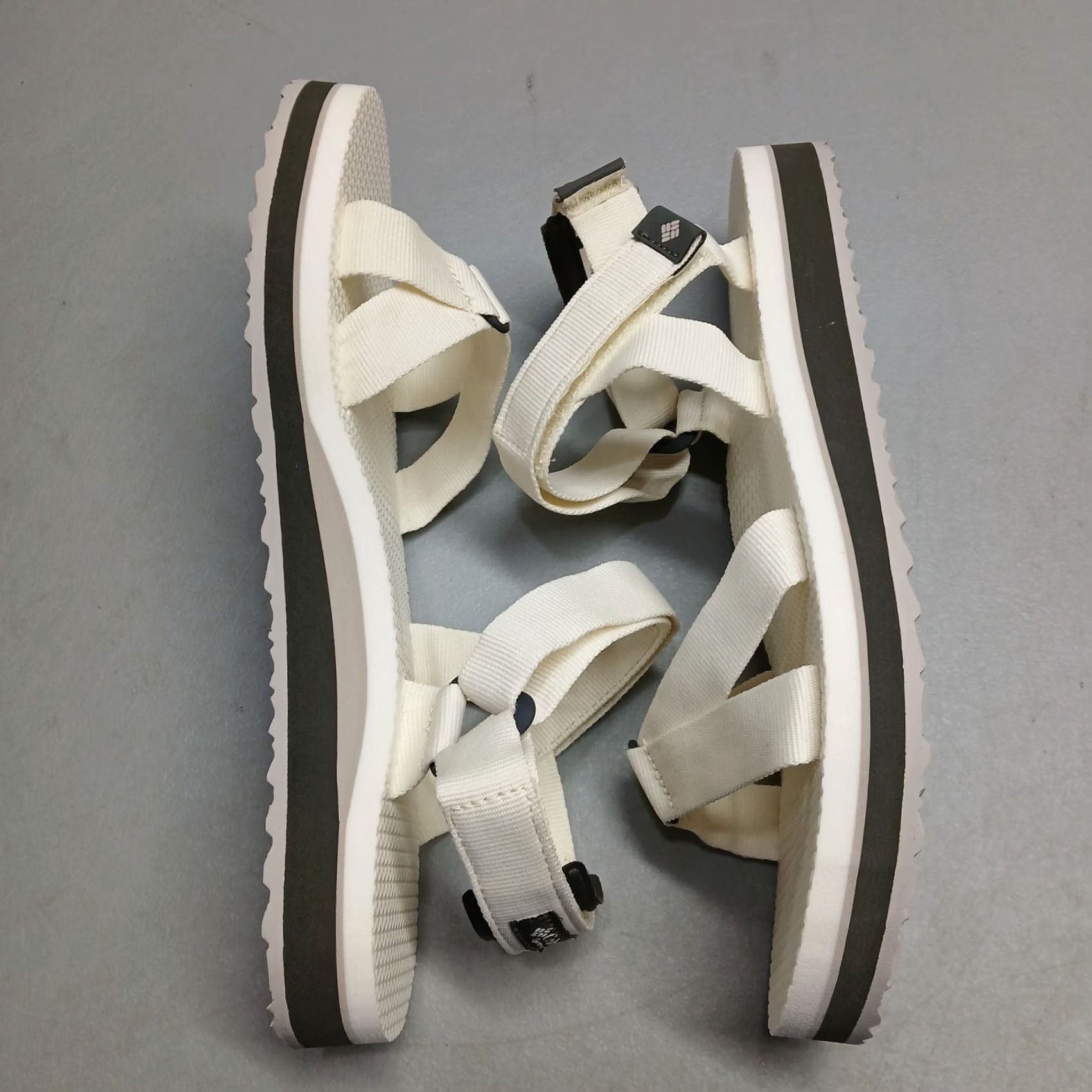Vintage Columbia Alava Sandals Womens Size 10 White Gray Comfort Hook & Loop BL5840-105 Size US 10 / IT 40 - 3 Thumbnail