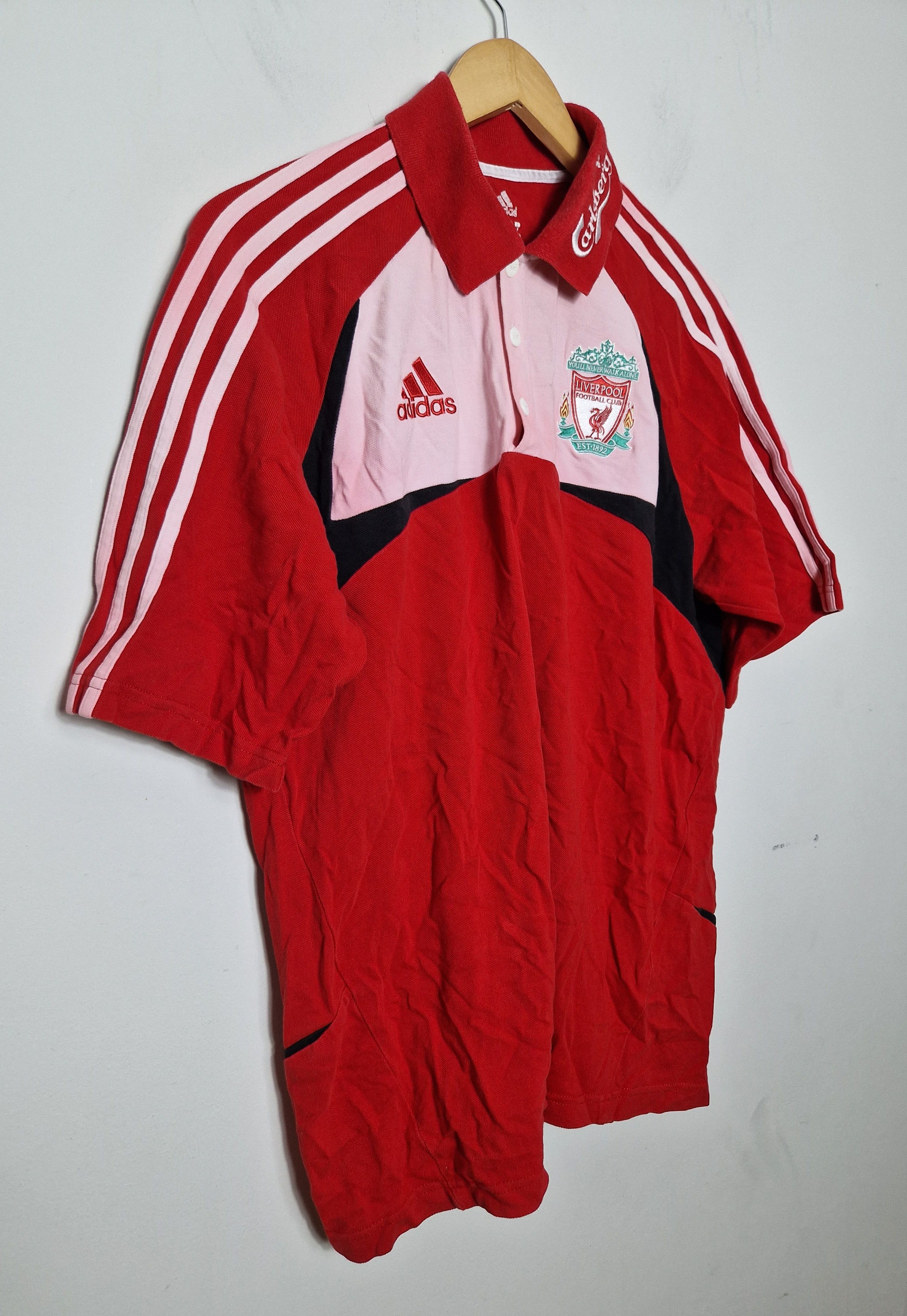 Adidas Adidas Liverpool FC England soccer football polo t-shirt Size US L / EU 52-54 / 3 - 3 Thumbnail