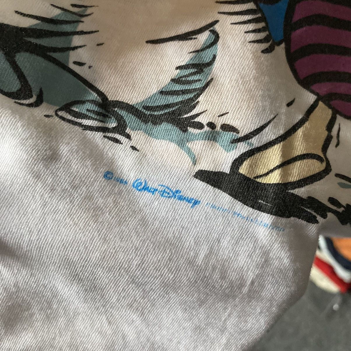 Disney Vintage Disney Winnie The Pooh 1986 big logo cartoon tee Size US M / EU 48-50 / 2 - 15 Thumbnail