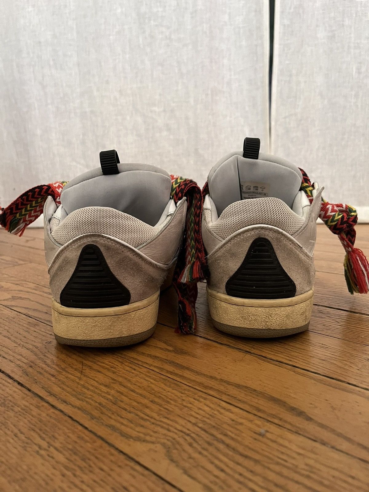 Lanvin Curb chunky lace classic Logo Sneakers Size US 8 / EU 41 - 3 Thumbnail