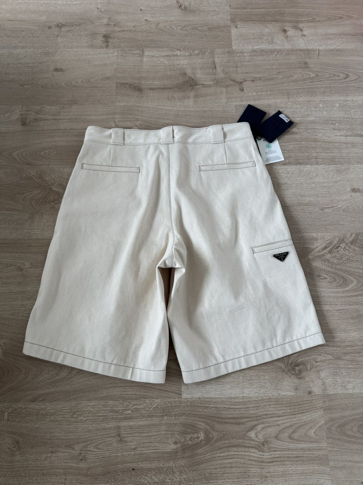 Prada Prada Denim Bermuda shorts Size US 34 / EU 50 - 1 Thumbnail