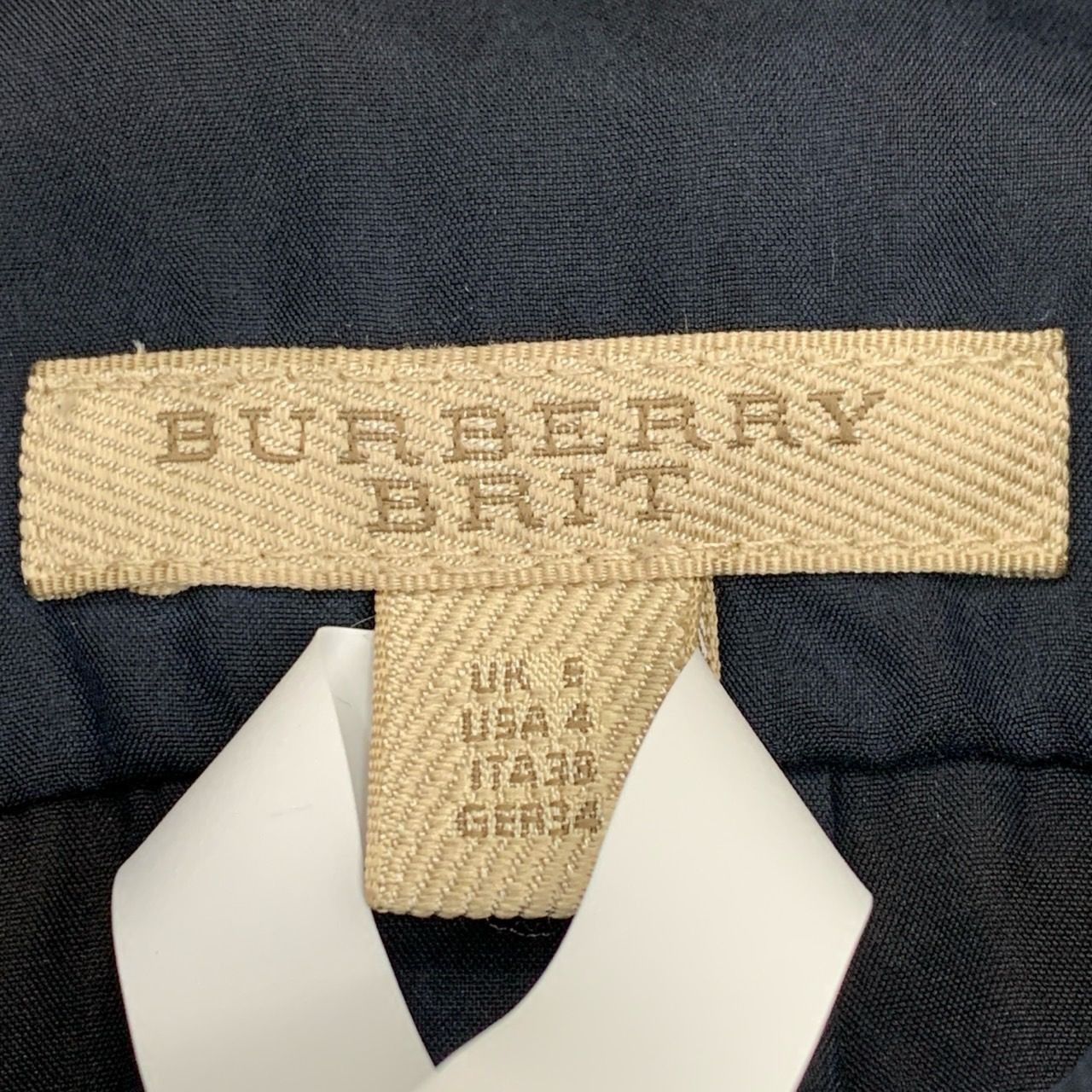 Burberry Burberry Navy Blue Polo Collar Short-Sleeve Shirt Dress (Siz Size XS / US 0-2 / IT 36-38 - 3 Thumbnail