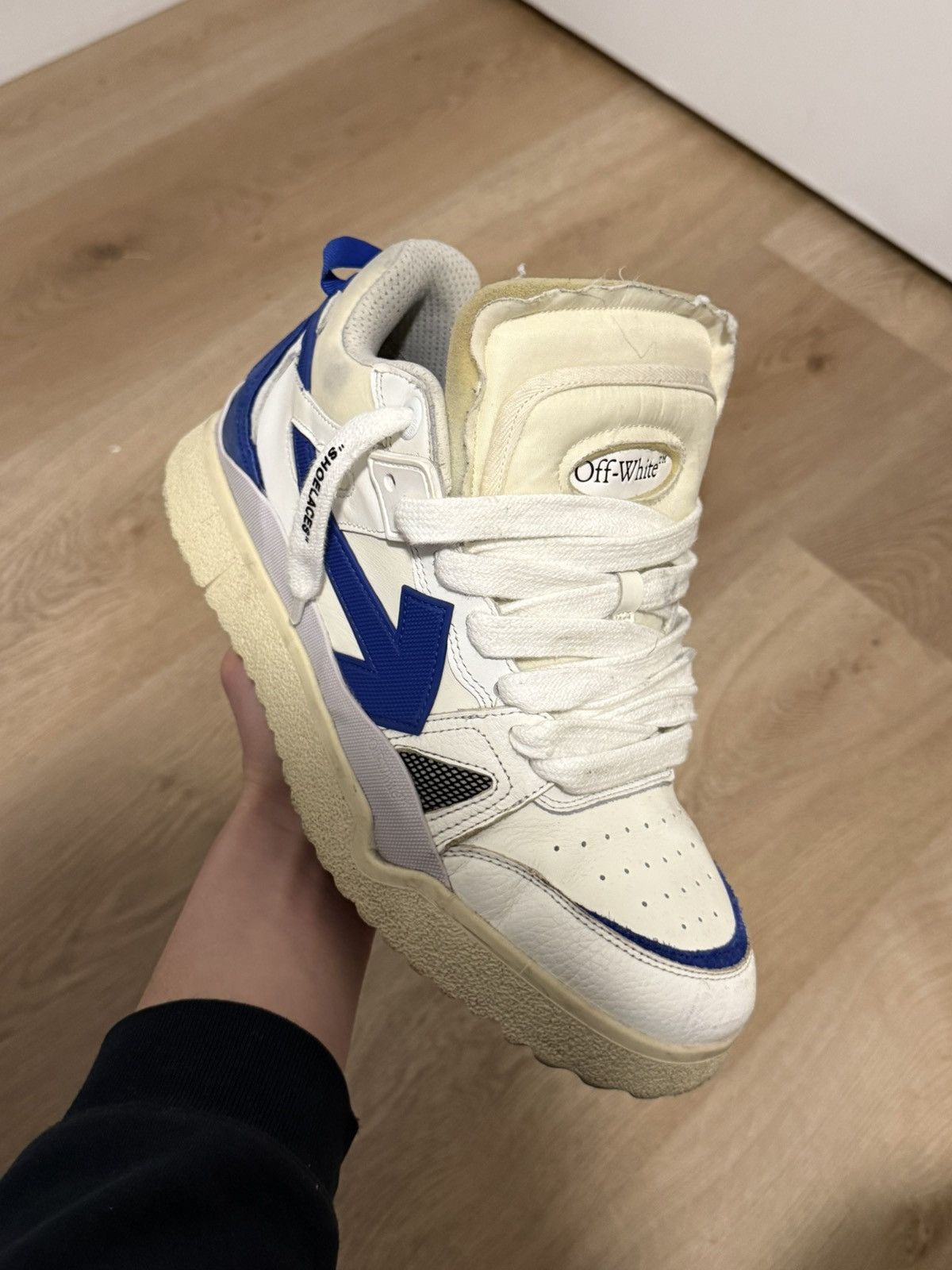 Off-White Mid Top Sponge Sneaker