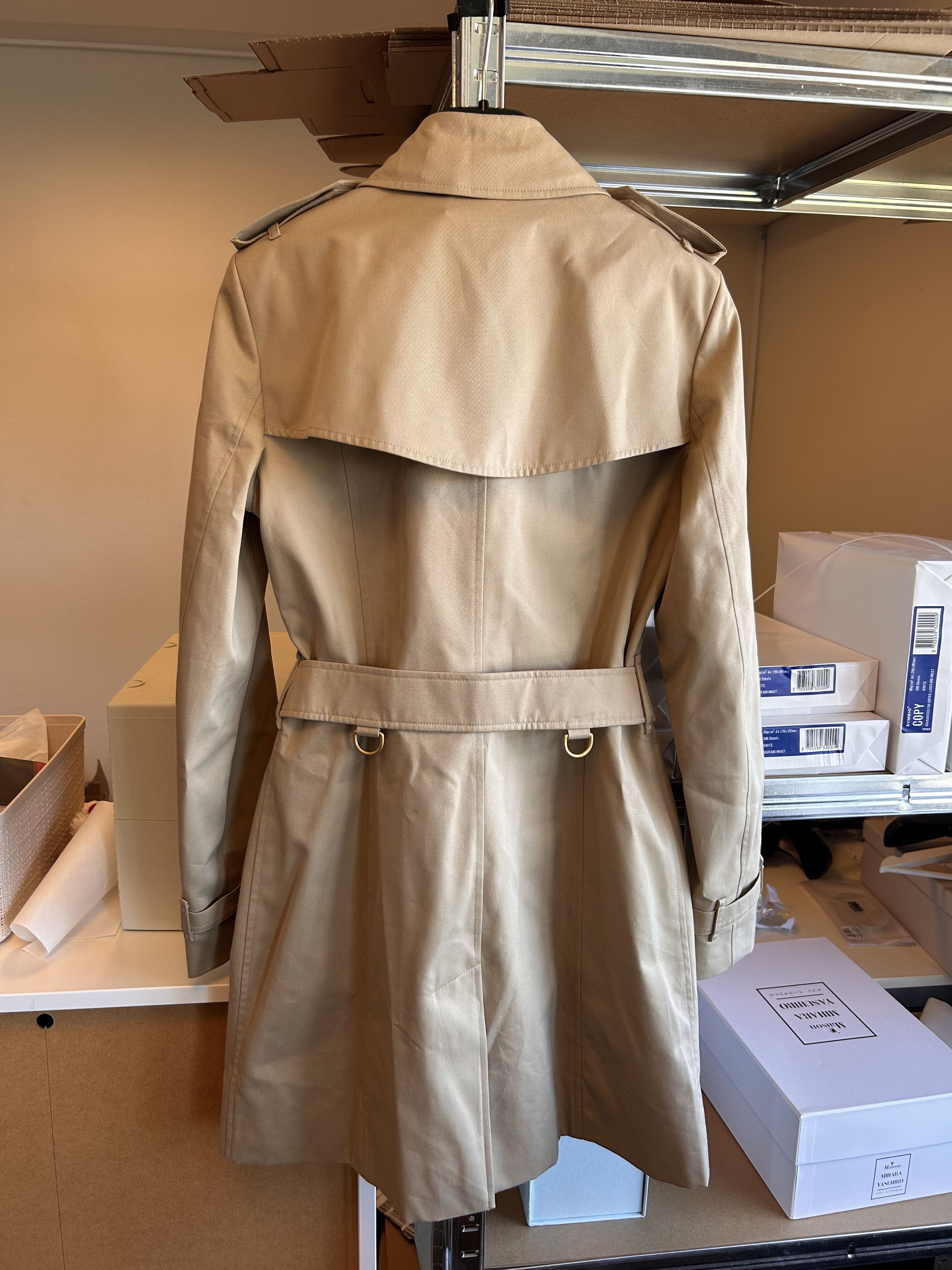 Burberry Burberry The Chelsea Check Trench Coat Size S / US 4 / IT 40 - 7 Thumbnail