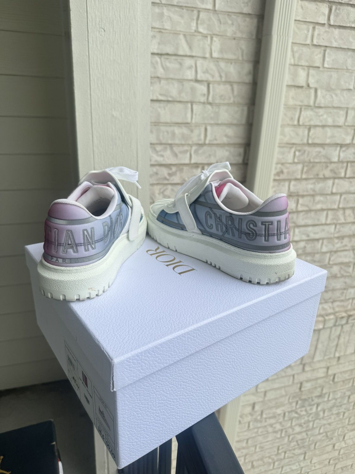 Dior Christian Dior Dior-ID Lowtop Trainer Size US 8.5 / IT 38.5 - 4 Thumbnail