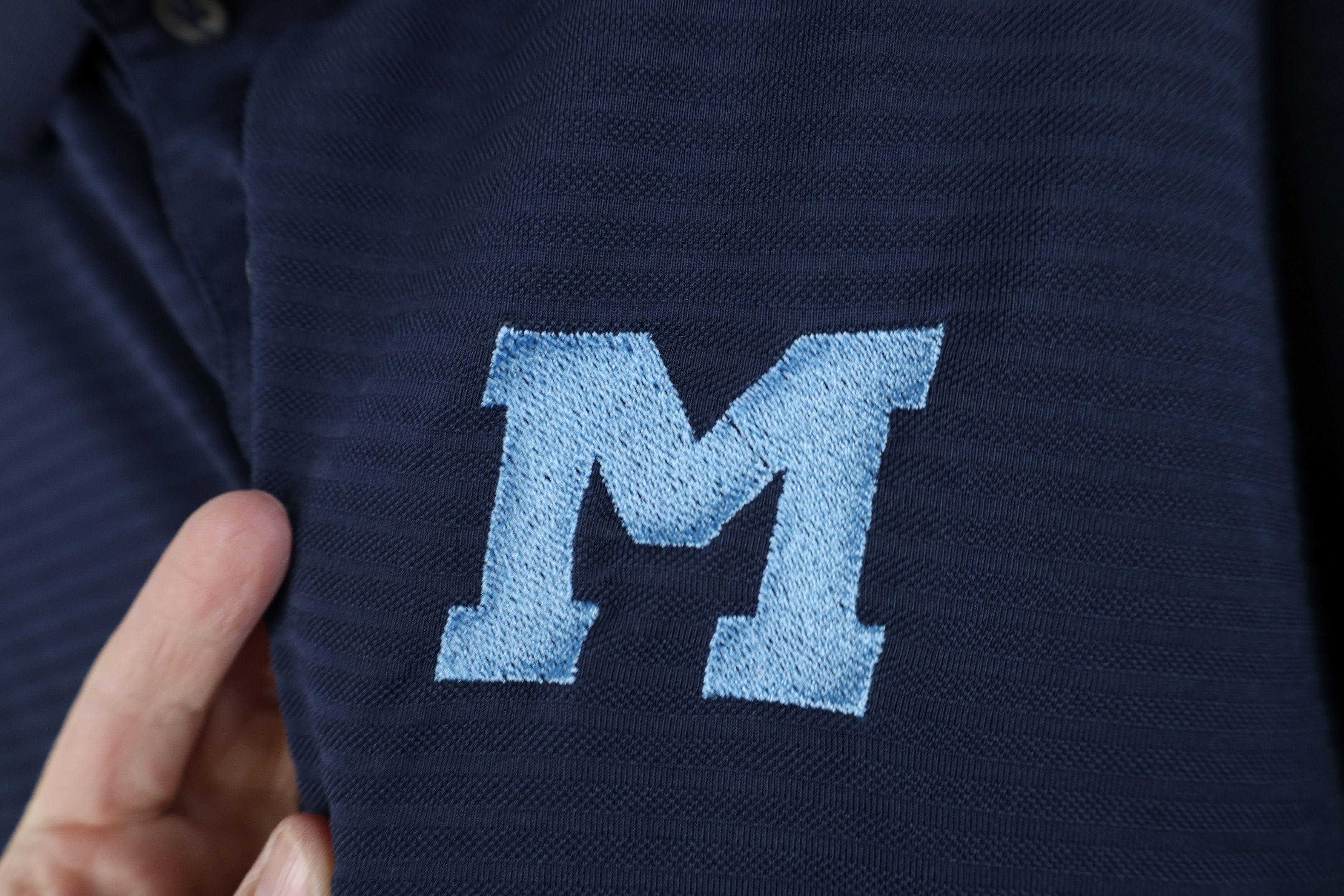 Adidas Adidas Golf University of Michigan Football Polo Blue Size US XXL / EU 58 / 5 - 4 Thumbnail