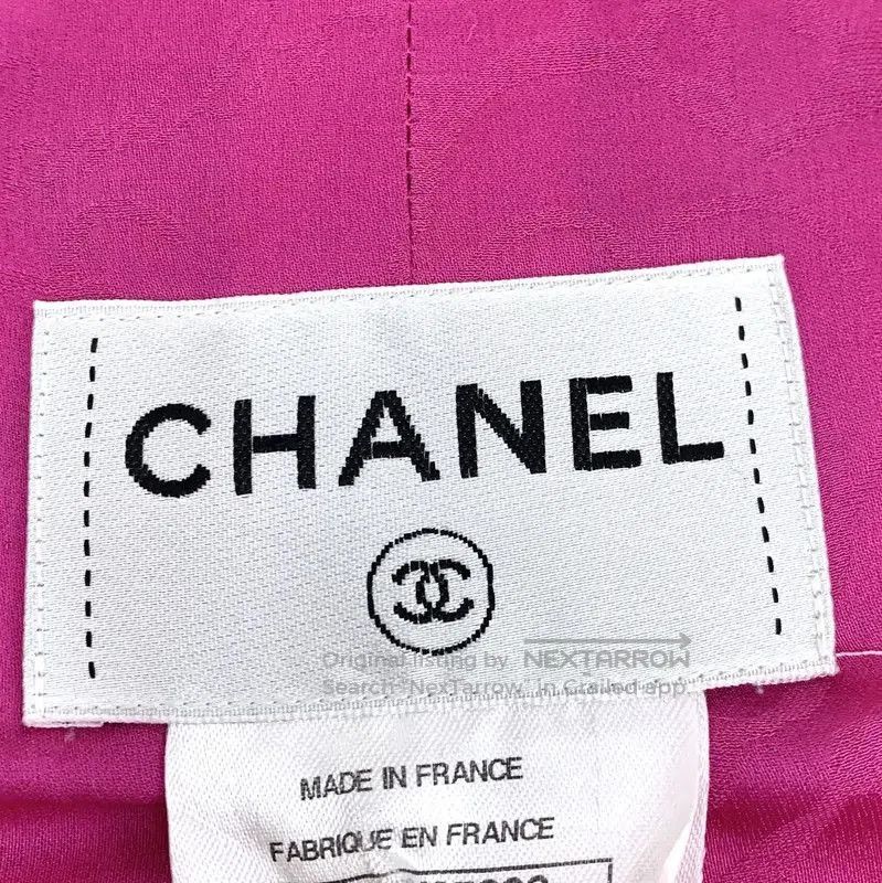 Chanel Chanel Pink Cotton Dress for Women . Size XS / US 0-2 / IT 36-38 - 6 Thumbnail