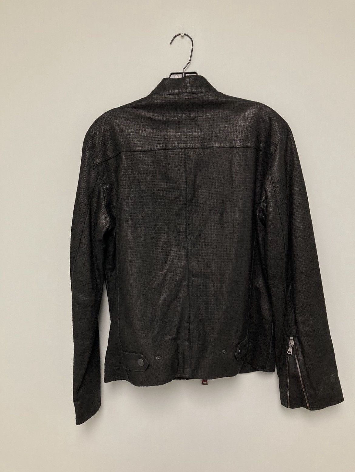 John Varvatos Chainmail leather jacket. Size US L / EU 52-54 / 3 - 6 Thumbnail