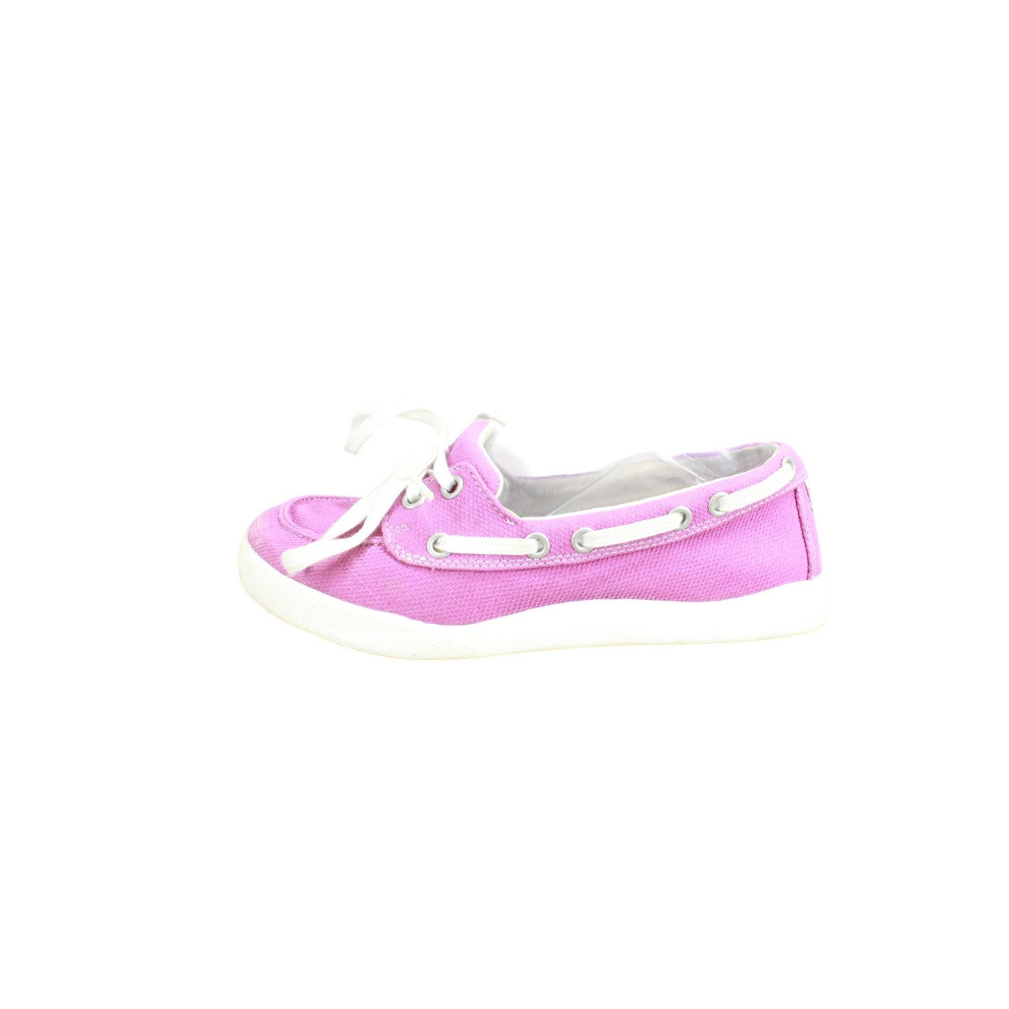 L.L. Bean LL Bean Pink Canvas Slip On Comfort Casual Boat Loafers Size US 6 / IT 36 - 1 Thumbnail