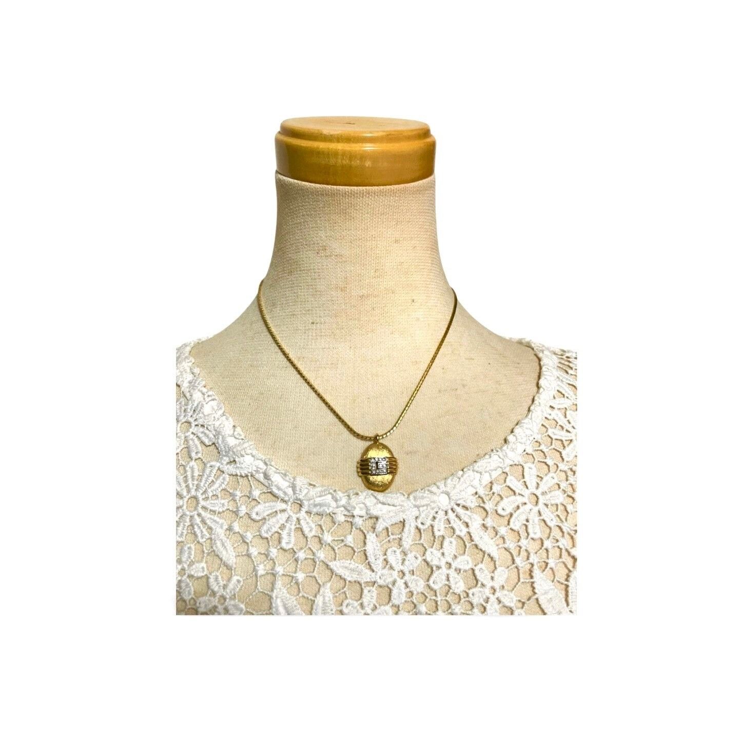 Givenchy Vintage Givenchy gold chain necklace with oval G logo top Size ONE SIZE - 9 Thumbnail