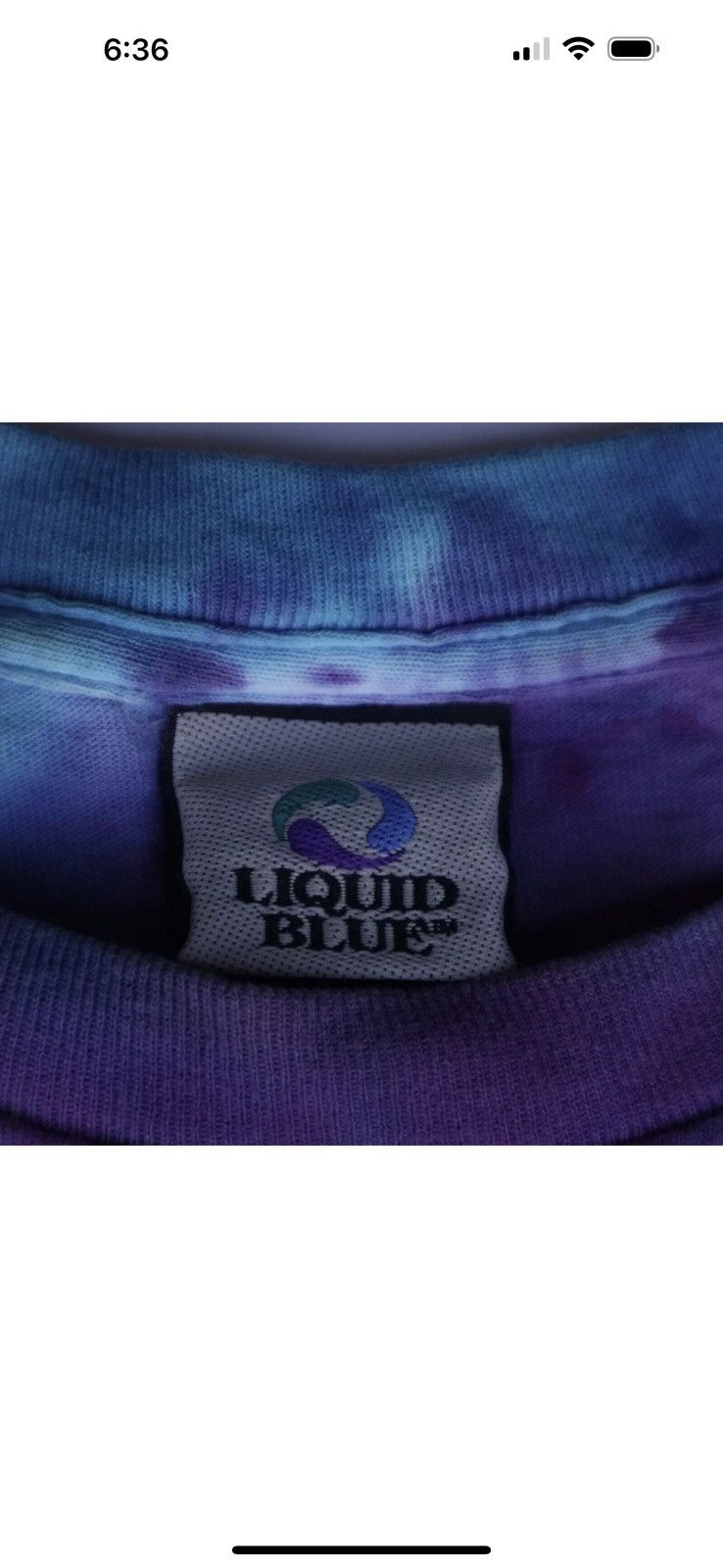 Grateful Dead × Liquid Blue × Vintage 2000 Grateful Dead Tie Dye T Shirt Size XL Made in USA Size US XL / EU 56 / 4 - 4 Thumbnail