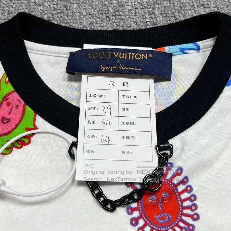 Louis Vuitton Louis Vuitton x Kusama Cartoon Badge Tee. Size US M / EU 48-50 / 2 - 4 Thumbnail
