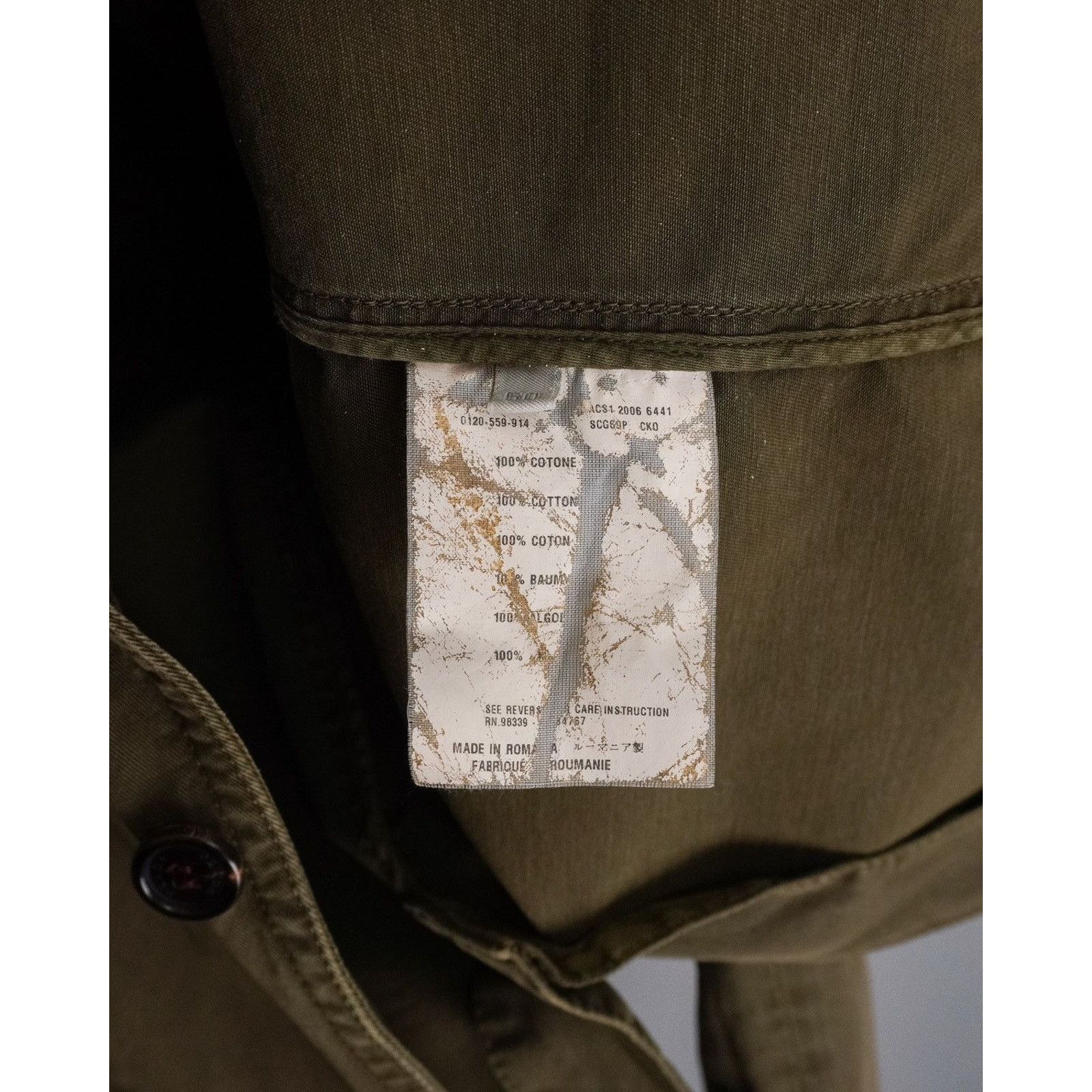 Prada Vintage prada 2006 black tab sport logo khaki work jacket Size US M / EU 48-50 / 2 - 11 Thumbnail