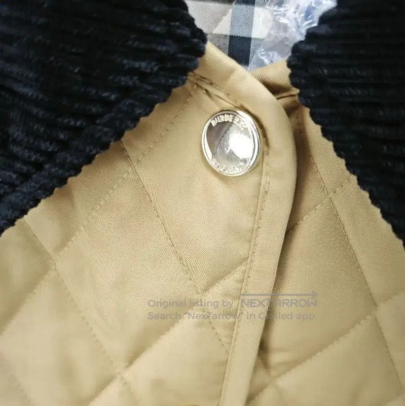 Burberry Burberry Khaki Quilted Women's Jacket. Size L / US 10 / IT 46 - 2 Thumbnail