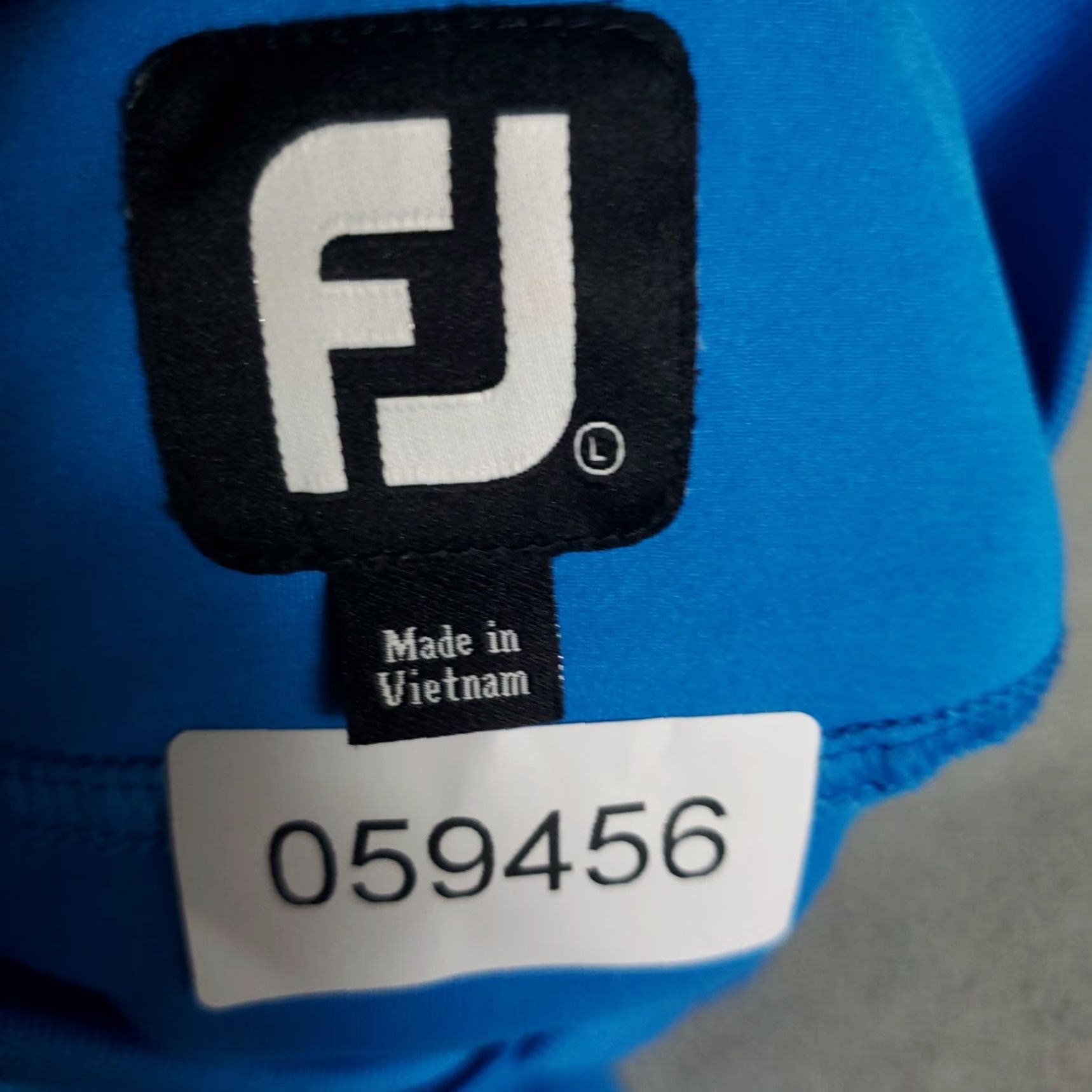 Footjoy FJ Polo Shirt Mens L Blue Golf Casual Short Sleeve Shirt Size US L / EU 52-54 / 3 - 7 Thumbnail