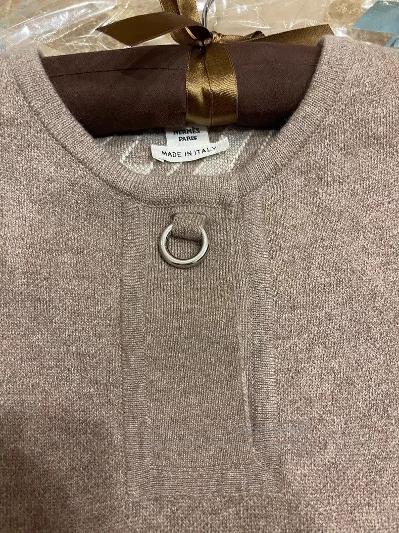 Hermes Hermes Brown short sleeves Size XS / US 0-2 / IT 36-38 - 6 Thumbnail
