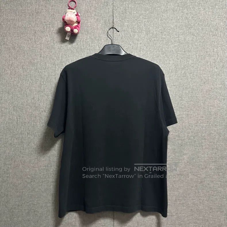 Balenciaga Balenciaga Crown and Wheat Embroidery Black Short Sleeve S Size US M / EU 48-50 / 2 - 2 Thumbnail