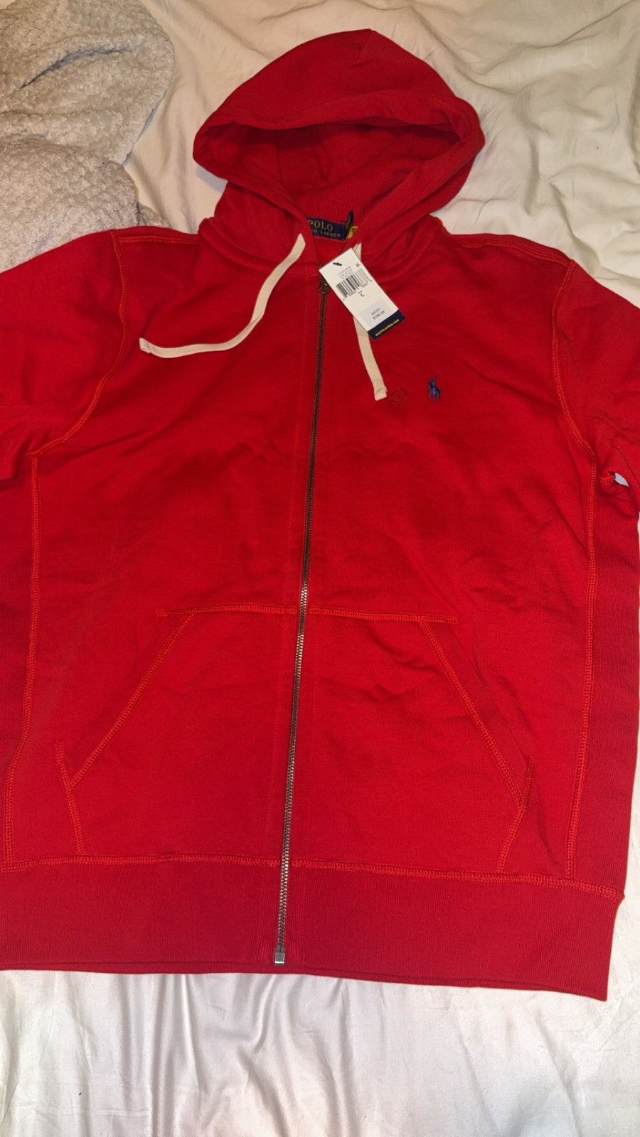 Polo Ralph Lauren Selling Red and Black Polo Zip Up Size US L / EU 52-54 / 3 - 1 Thumbnail