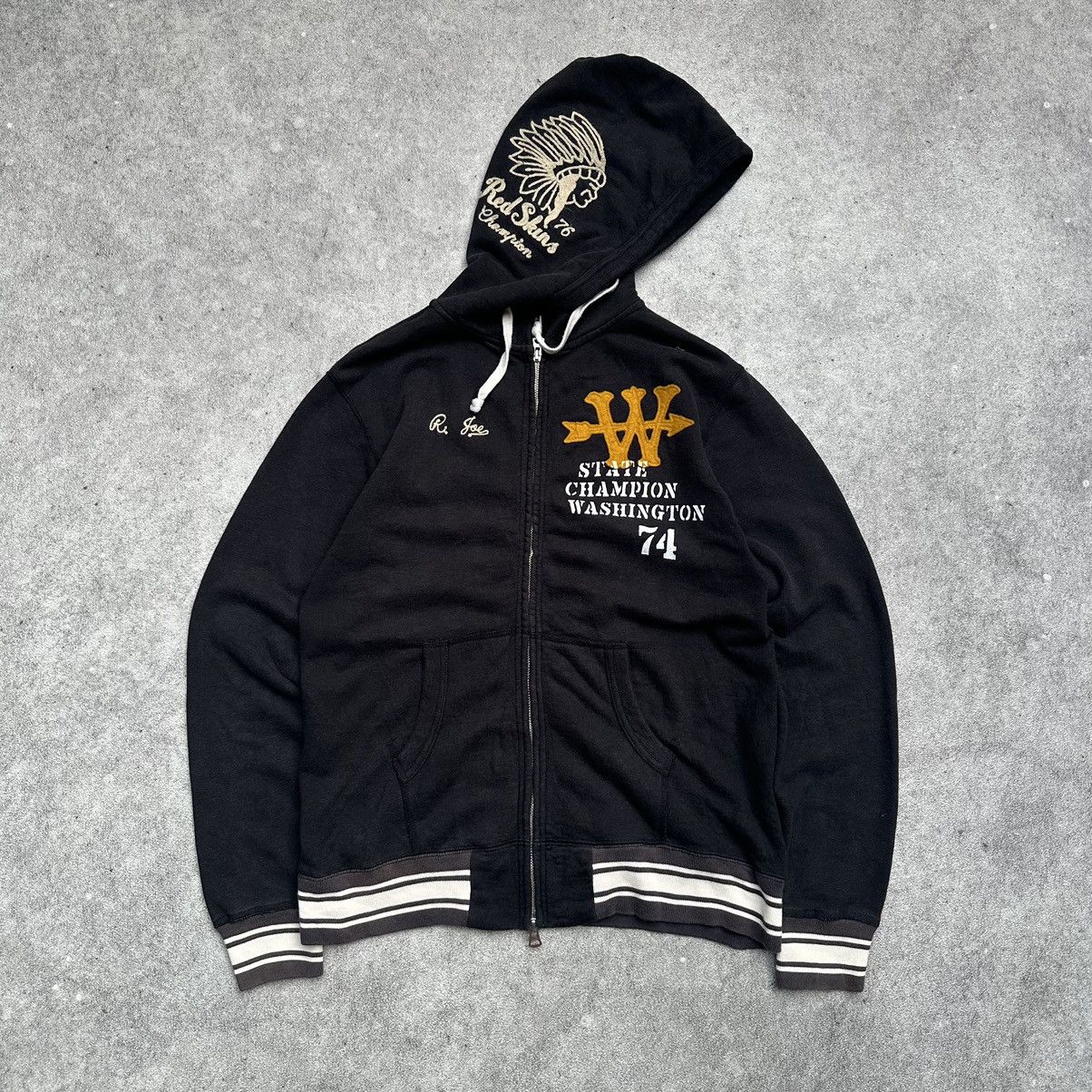 Sugar Cane × Toyo Enterprises × Vintage 90s Vintage Chestwick by Sugar Cane Embroidery Hoodie Size US M / EU 48-50 / 2 - 1 Thumbnail
