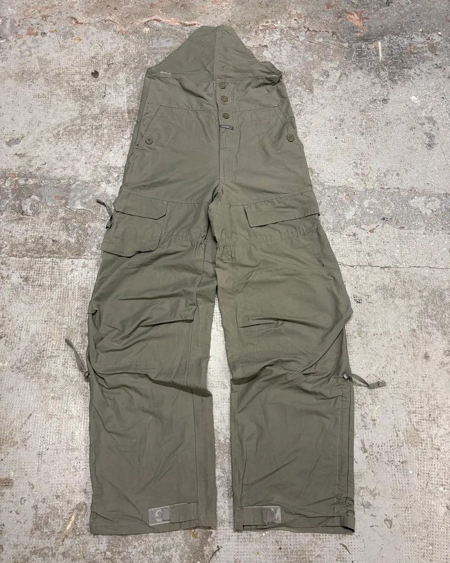 Marithe + Francois Girbaud × Vintage 2000s Marithé + François Girbaud Olive Cargo Tactical Pants Size US 30 / EU 46 - 2 Thumbnail