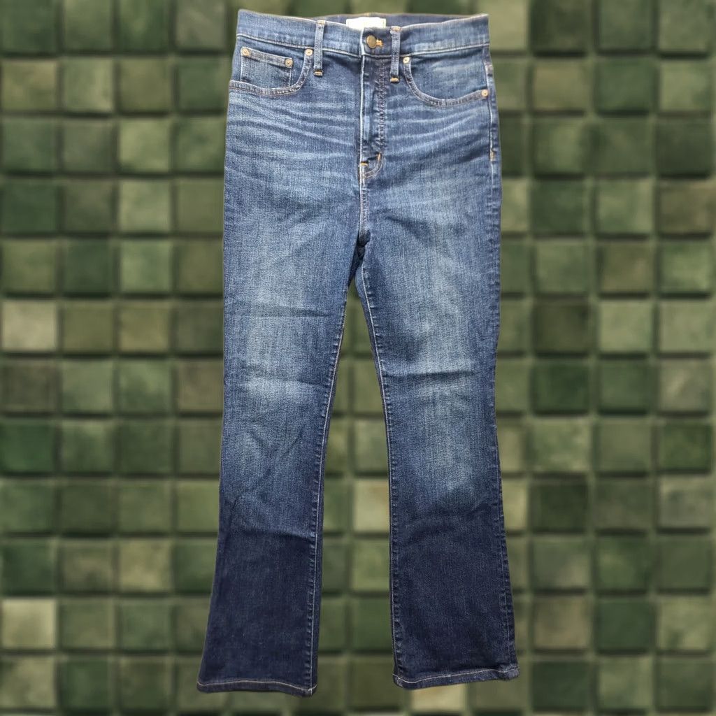 Madewell Madewell Jeans Womens 29x30 Skinny Fit High Rise Distressed Stretch Denim Blue Slim Buckle Bke 30 Day Returns Womens Size 29" - 1 Thumbnail