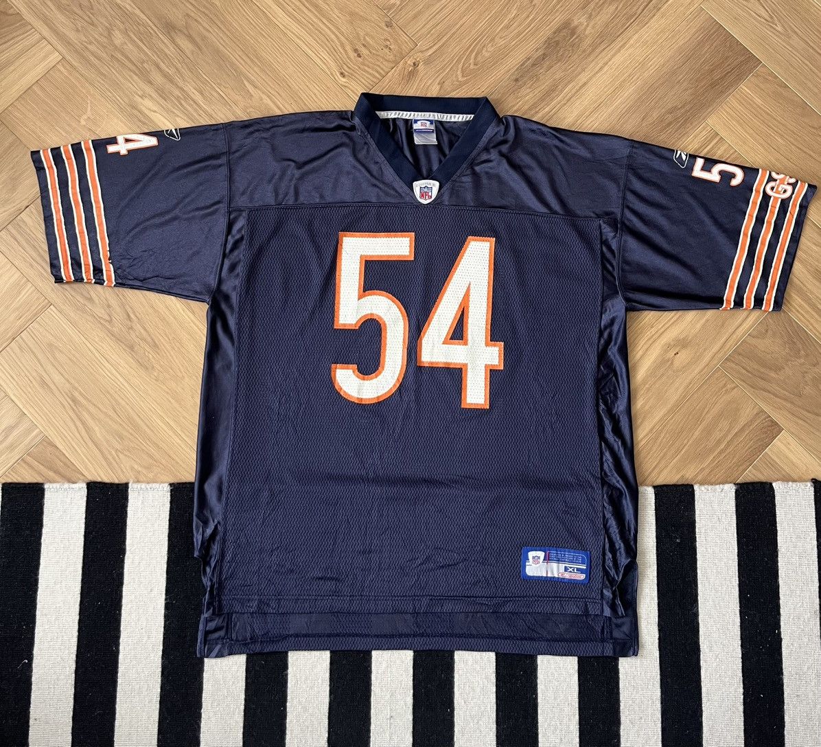 Reebok Vintage Brian Urlacher Chicago Bears #54 Reebok Home Jersey Size US XL / EU 56 / 4 - 2 Thumbnail