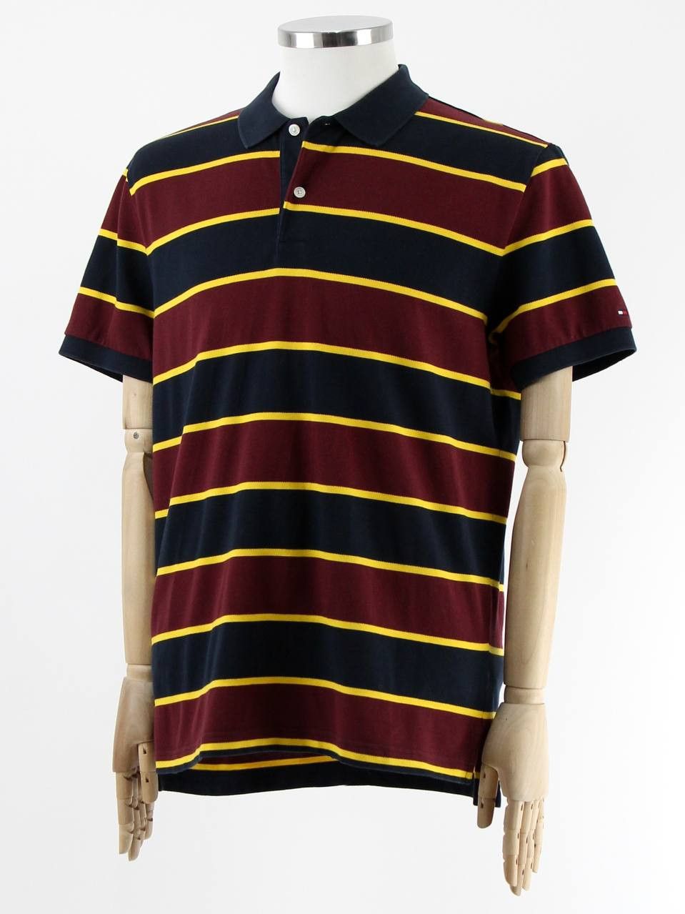 Tommy Hilfiger TOMMY HILFIGER Regular striped polo shirt Size US L / EU 52-54 / 3 - 2 Thumbnail