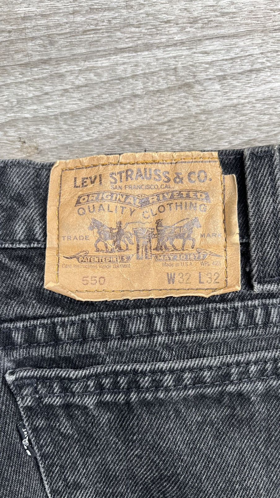 Levi's × Vintage Levi’s 550 denim shorts Size US 32 / EU 48 - 3 Thumbnail