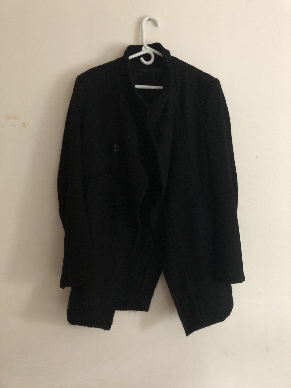 Julius Julius crack; AW2013-14 Mid-length Wool Wrap Coat - Sz. 2/M Size US M / EU 48-50 / 2 - 2 Thumbnail