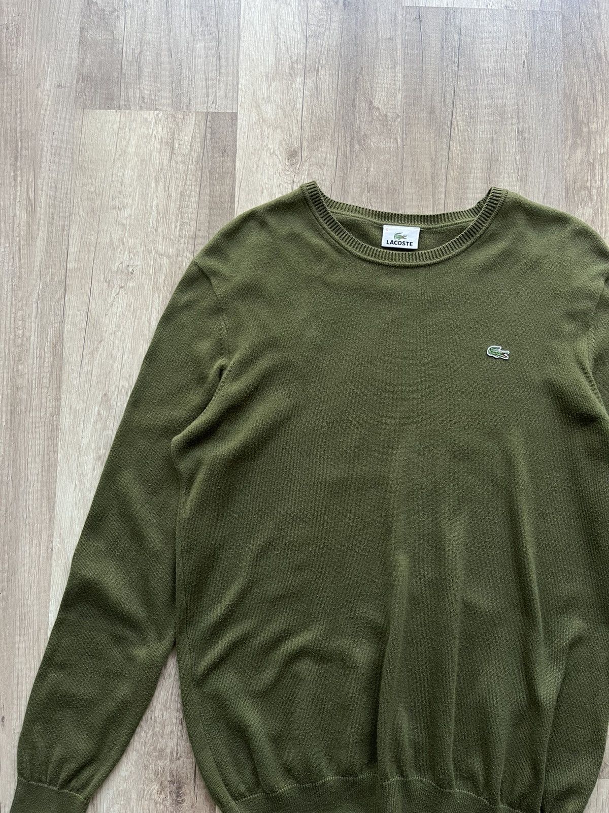 Lacoste × Vintage Lacoste Sweater, 100% Cotton, Original Size US L / EU 52-54 / 3 - 2 Thumbnail