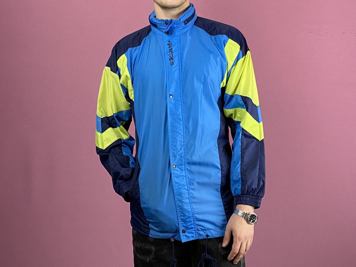 Adidas × Vintage 90s Adidas Vintage Men's Rain Jacket - M Size US M / EU 48-50 / 2 - 4 Thumbnail