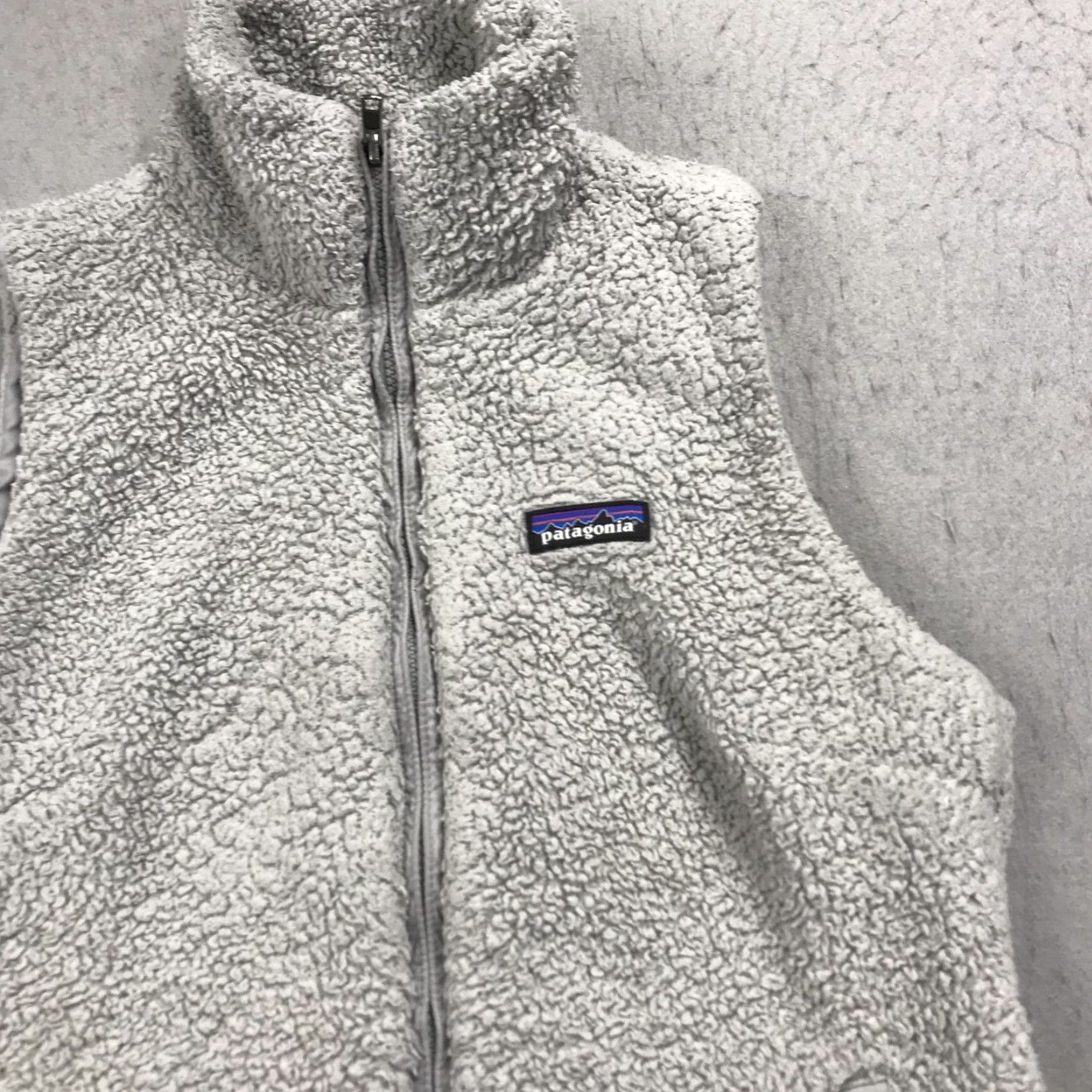 Patagonia Patagonia Vest Womens M Gray Logo Full Zip Size M / US 6-8 / IT 42-44 - 3 Thumbnail