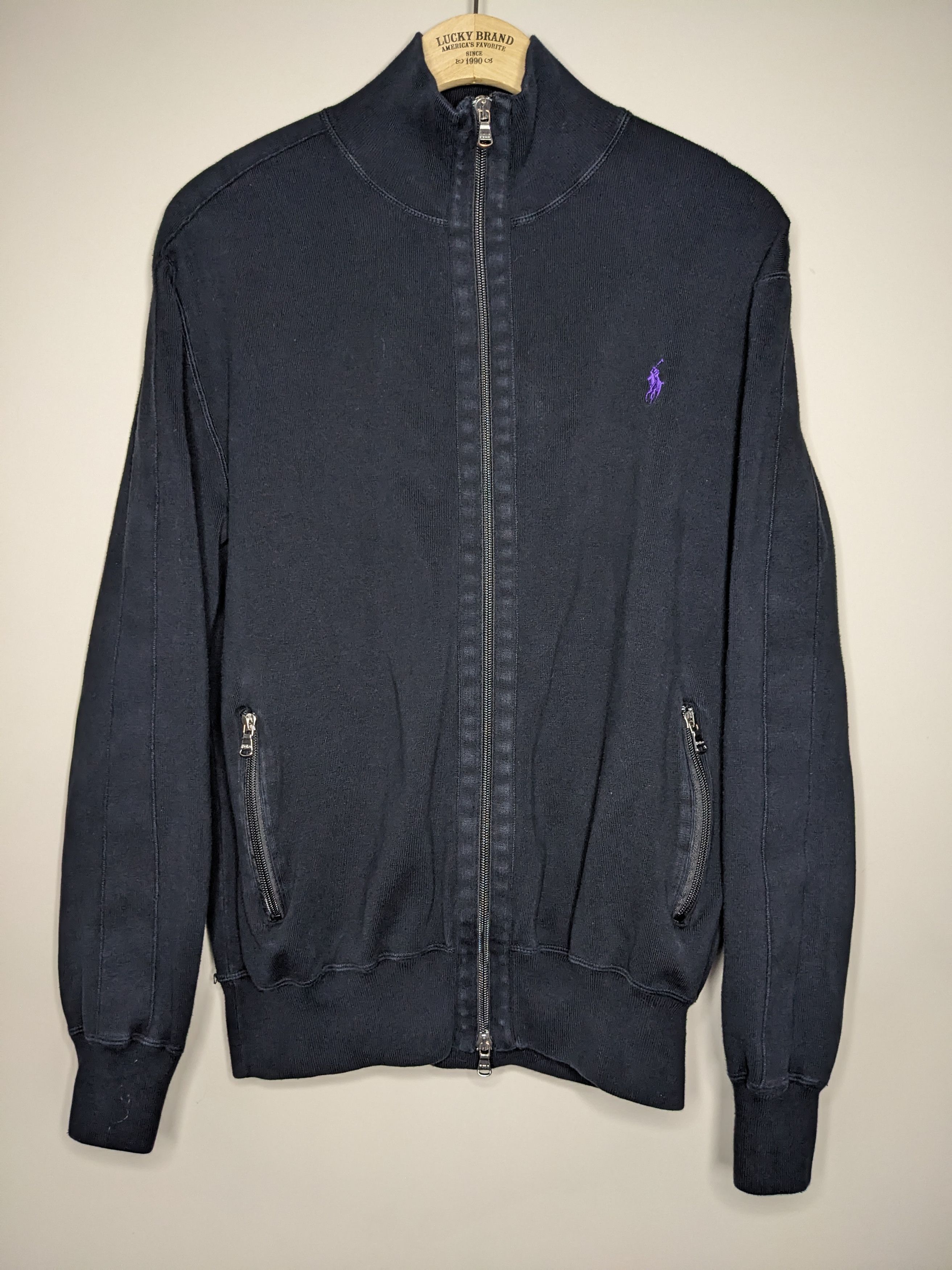 Polo Ralph Lauren Polo Ralph Lauren Track Jacket Medium Full Zip Small Pony Size US M / EU 48-50 / 2 - 1 Thumbnail