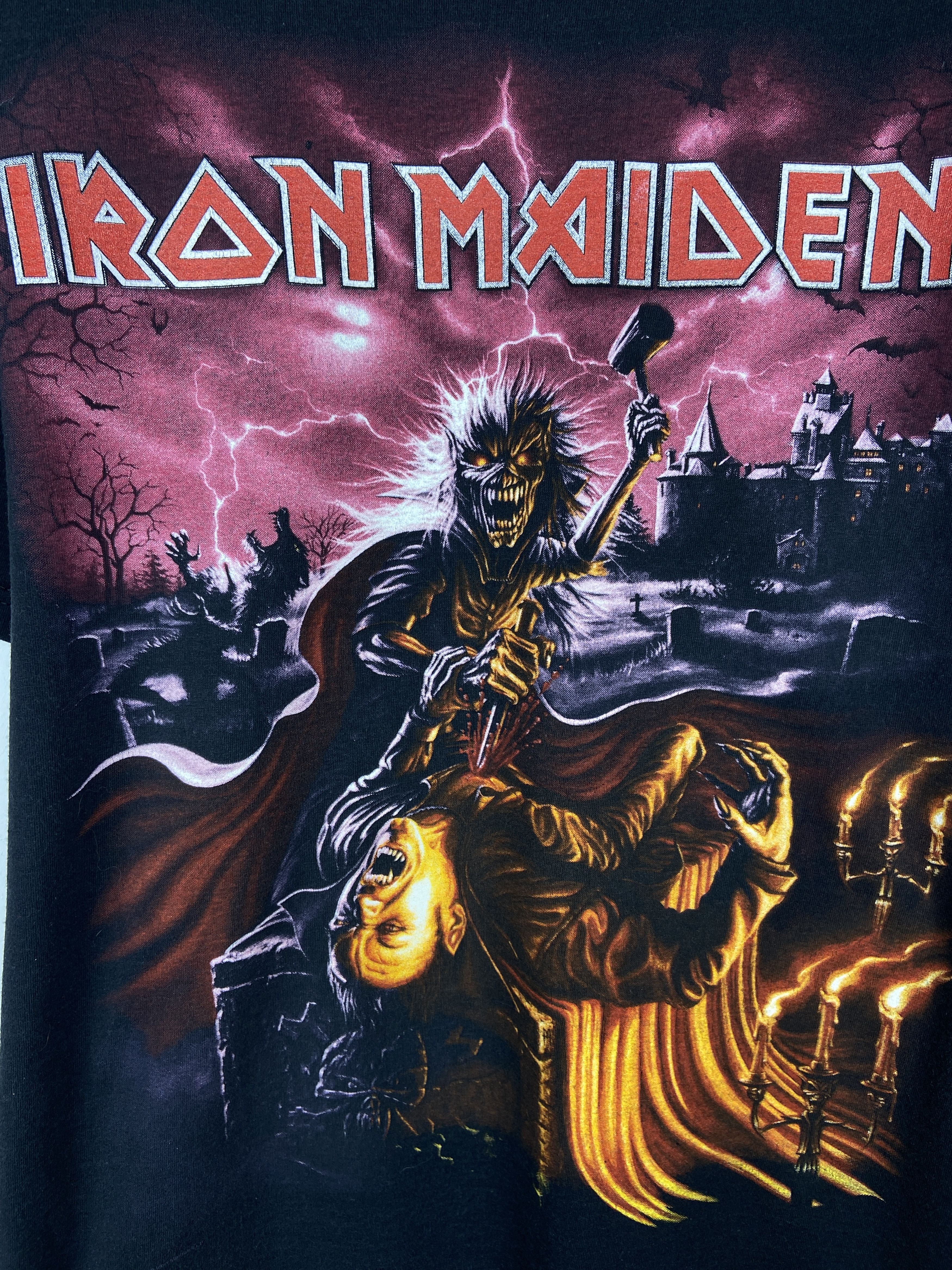 Band Tees Vintage Iron Maiden Rock Band Graphic T Shirt Tee Size US L / EU 52-54 / 3 - 9 Thumbnail