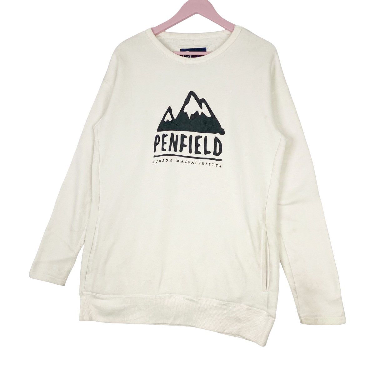 Penfield × Vintage Vintage Penfield Printed Crewneck Sweatshirt White Size US M / EU 48-50 / 2 - 2 Thumbnail