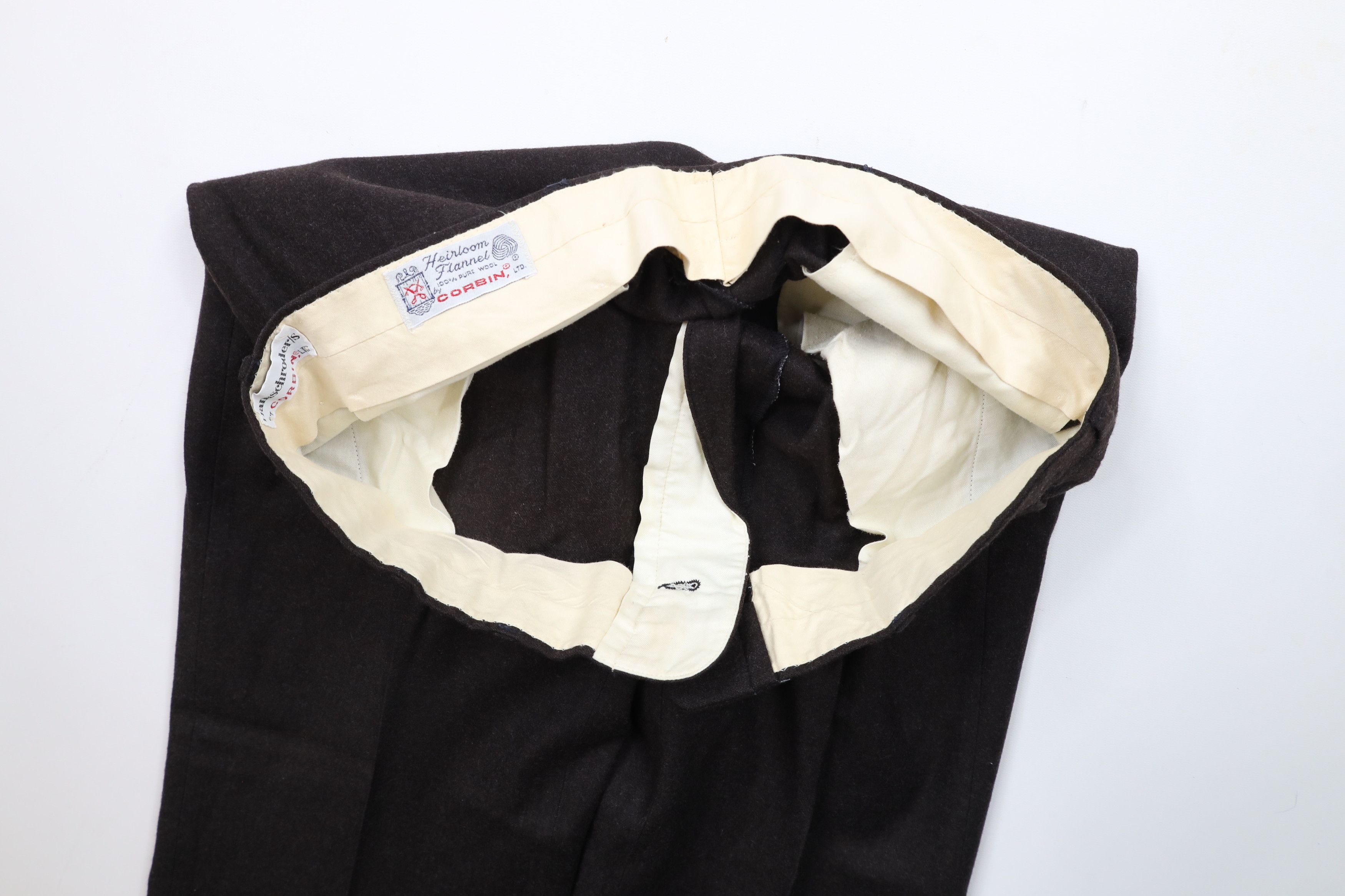 Vintage Vintage 60s 70s Streetwear Wide Leg Chino Pants Brown USA Size US 36 / EU 52 - 8 Thumbnail
