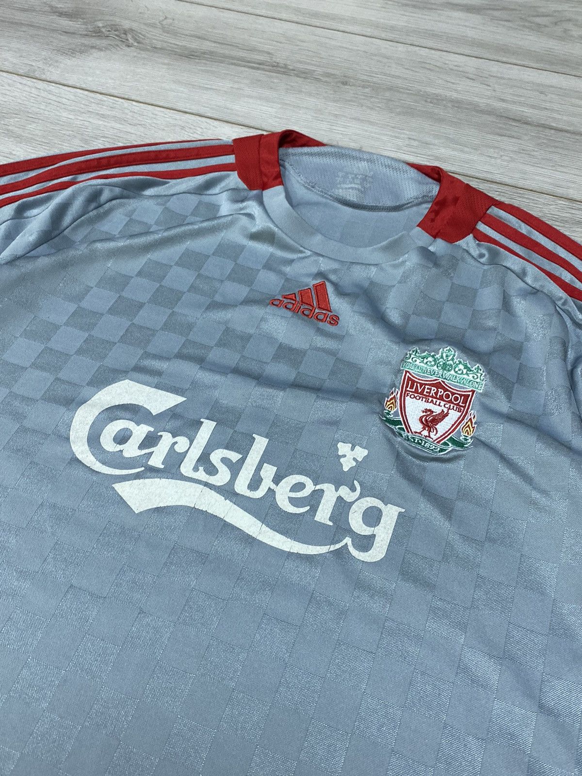 Adidas Liverpool Adidas soccer jersey Carlsberg 08 Size US L / EU 52-54 / 3 - 2 Thumbnail