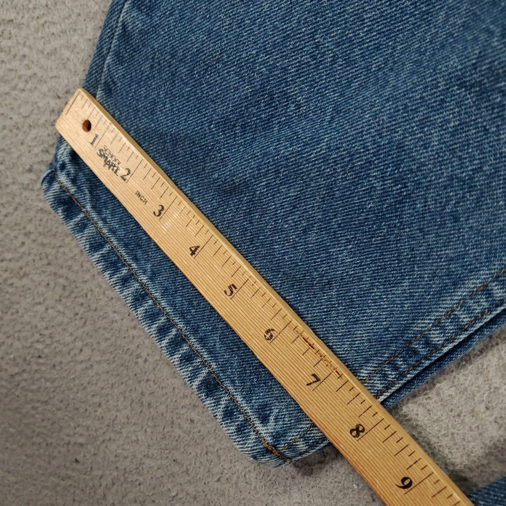 Vintage LL Bean Mens Jeans Size 36x29 Blue Classic Fit Straight Leg Distressed Denim Size US 36 / EU 52 - 7 Thumbnail