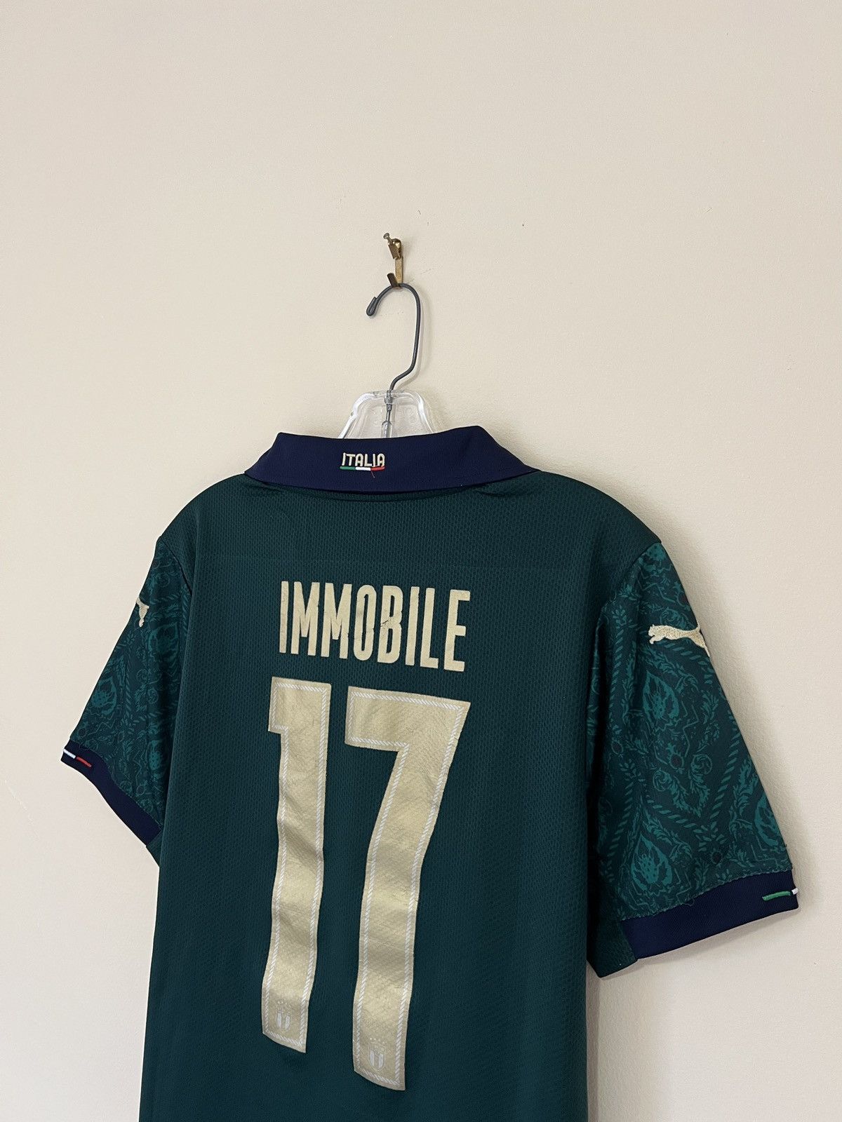 Puma 2019-20 Puma Italy Football T-Shirt Immobile #17 Size US S / EU 44-46 / 1 - 8 Thumbnail