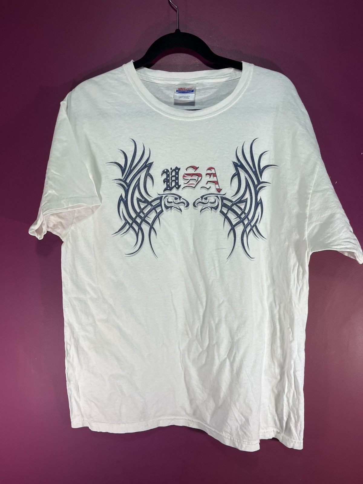Vintage USA tribal tee Size US L / EU 52-54 / 3 - 1 Thumbnail
