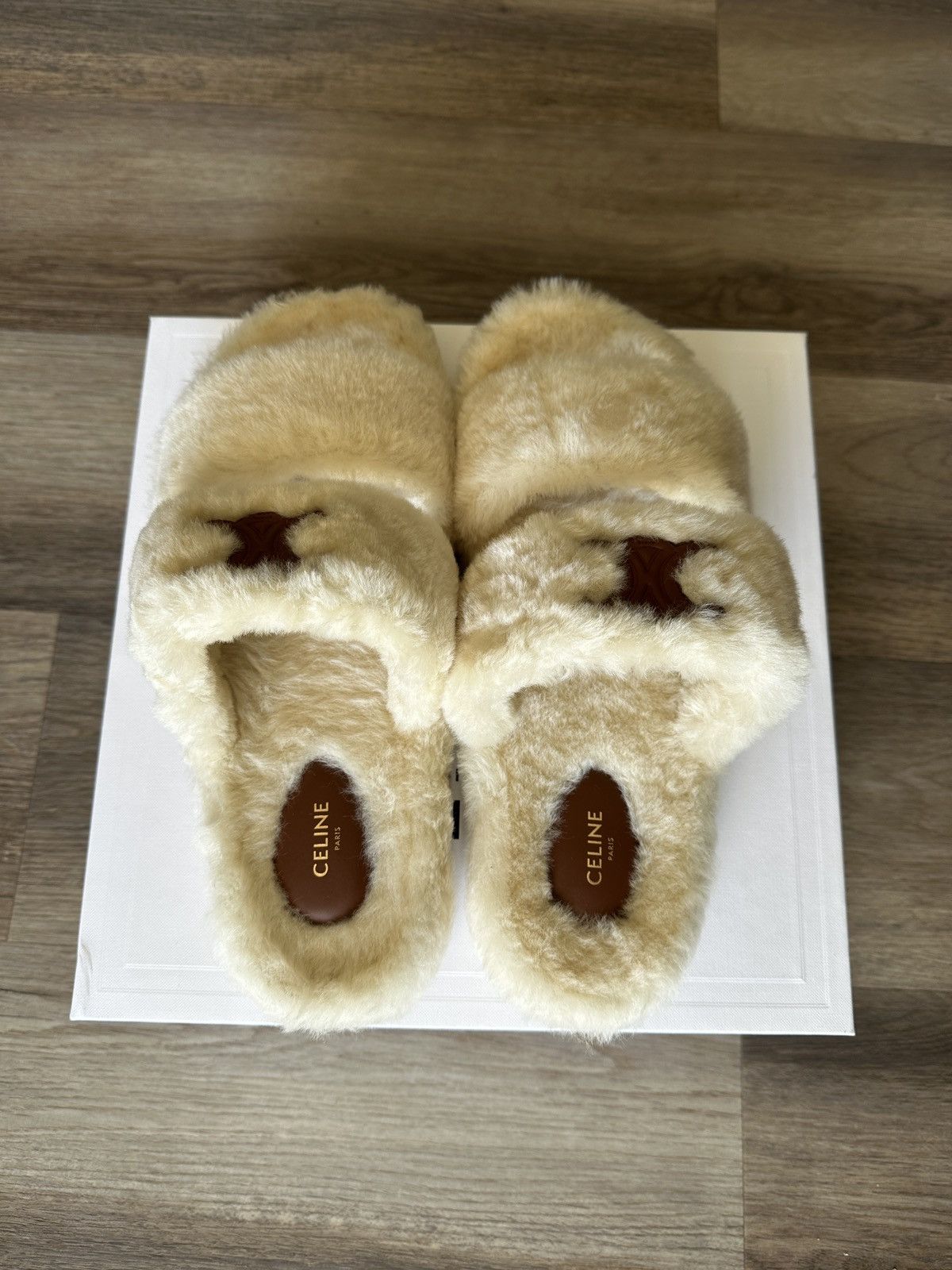 Celine CELINE FUR SLIP ONS Size US 8.5 / IT 38.5 - 3 Thumbnail