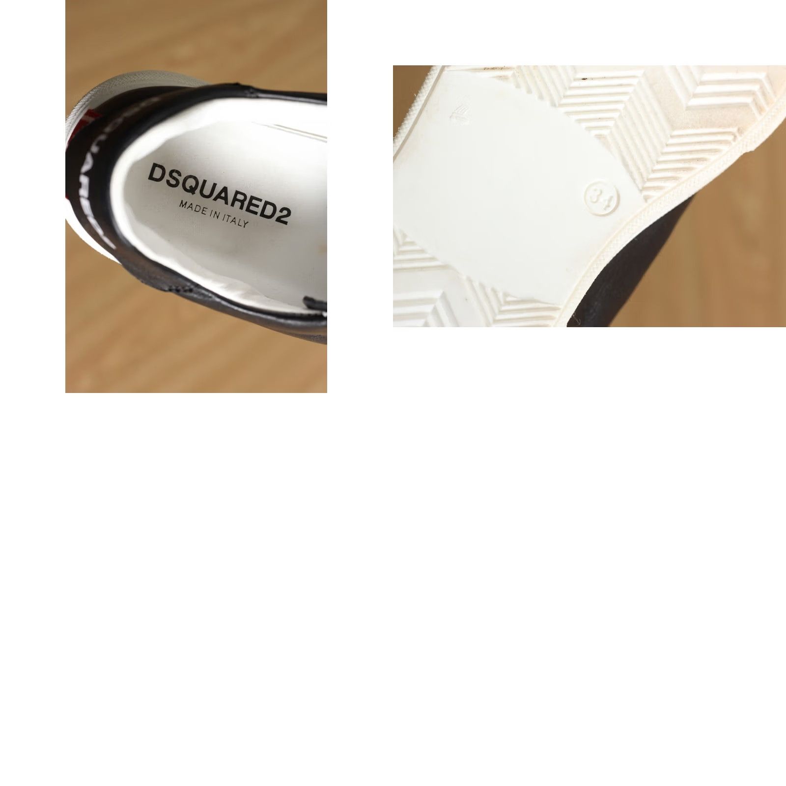 Dsquared2 VINTAGE DSQUARED2 Leather Sneakers Girls Women Size EU 34 US 2 ½ UK 2 Made in Italy Size US 4 / IT 34 - 8 Thumbnail