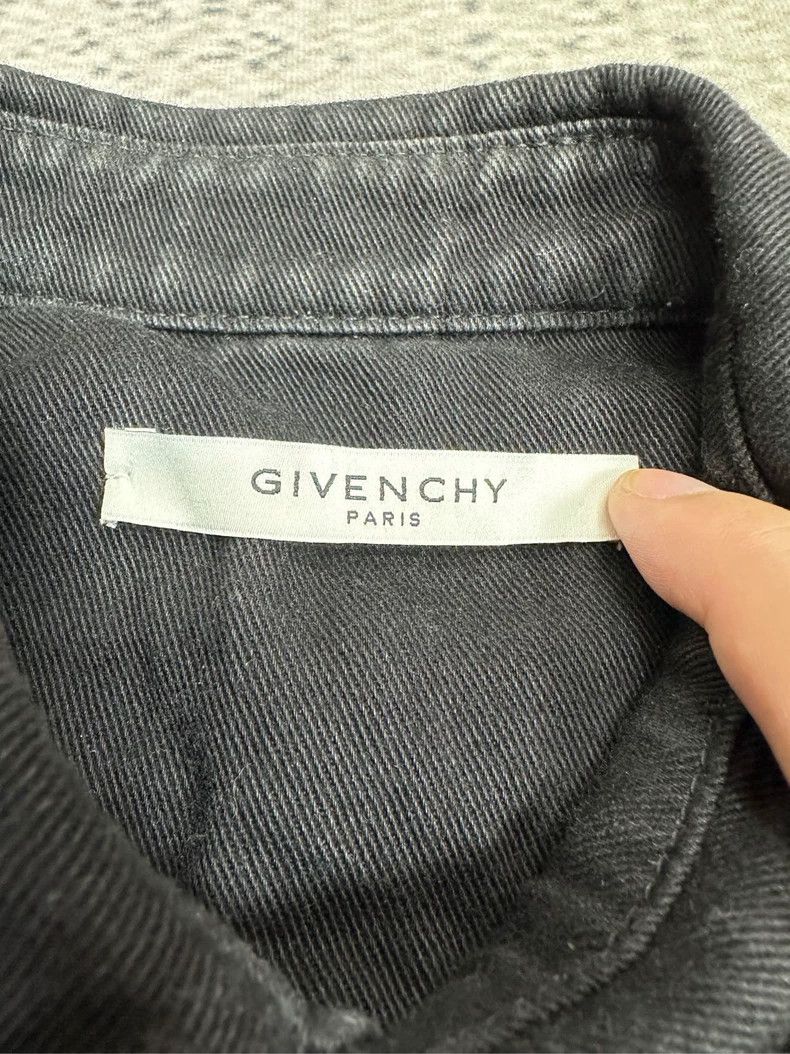 Givenchy Givenchy Bullet Hole Denim Shirt Jacket Size US S / EU 44-46 / 1 - 3 Thumbnail