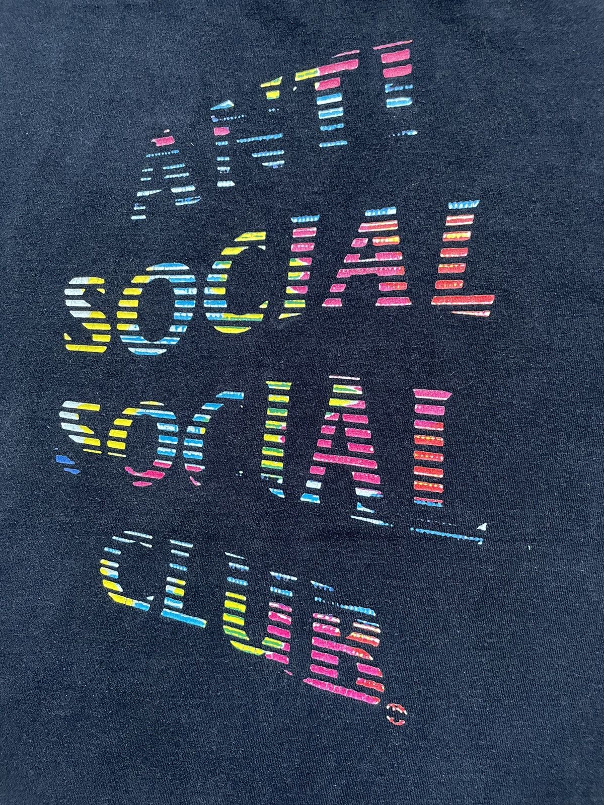 Anti Social Social Club × Vintage Anti Social Social Club ASSC Rainbow Blinds Logo USA Made XL Size US XL / EU 56 / 4 - 6 Thumbnail